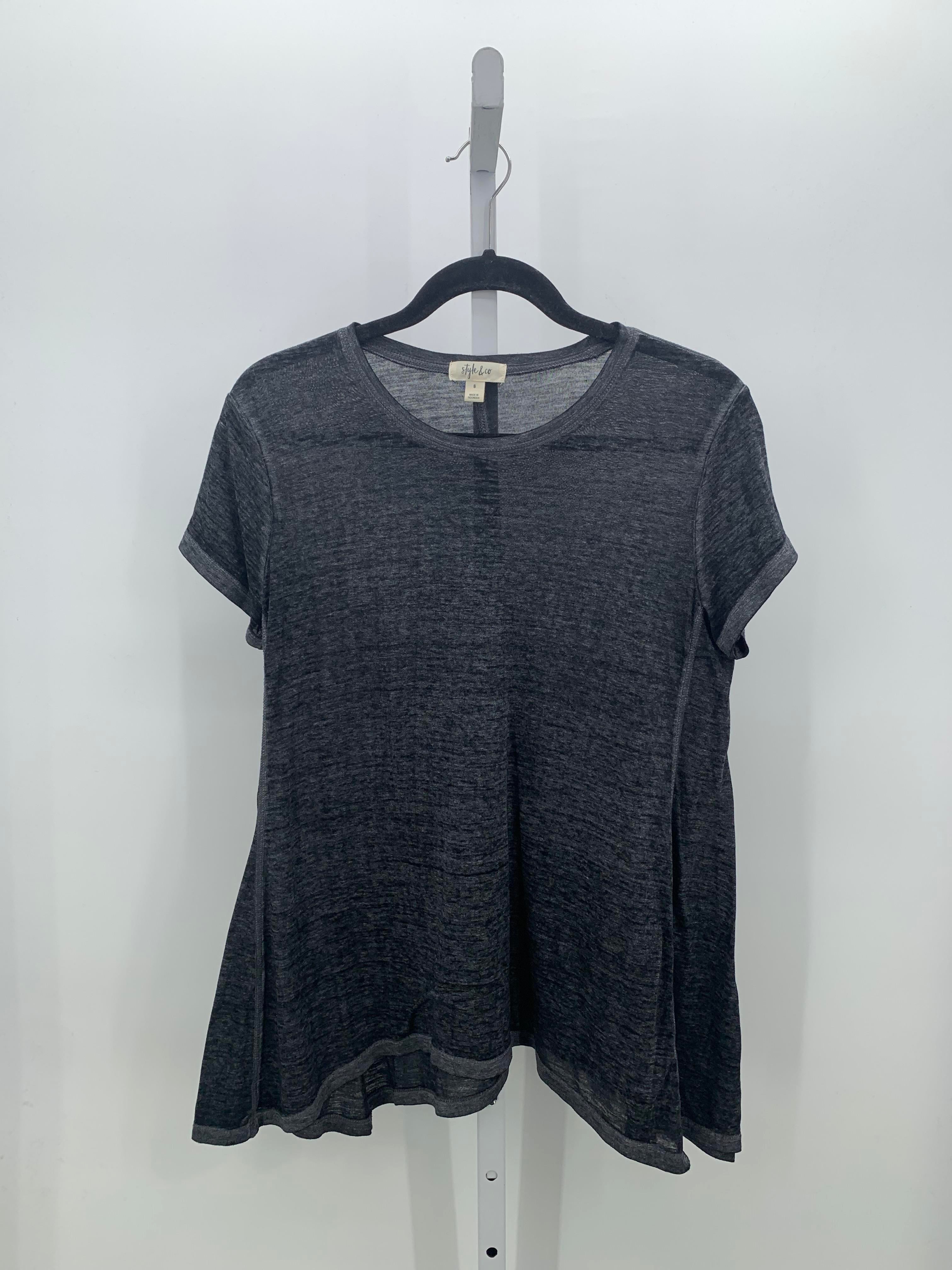 Style & Co. Size Small Misses Short Sleeve Shirt