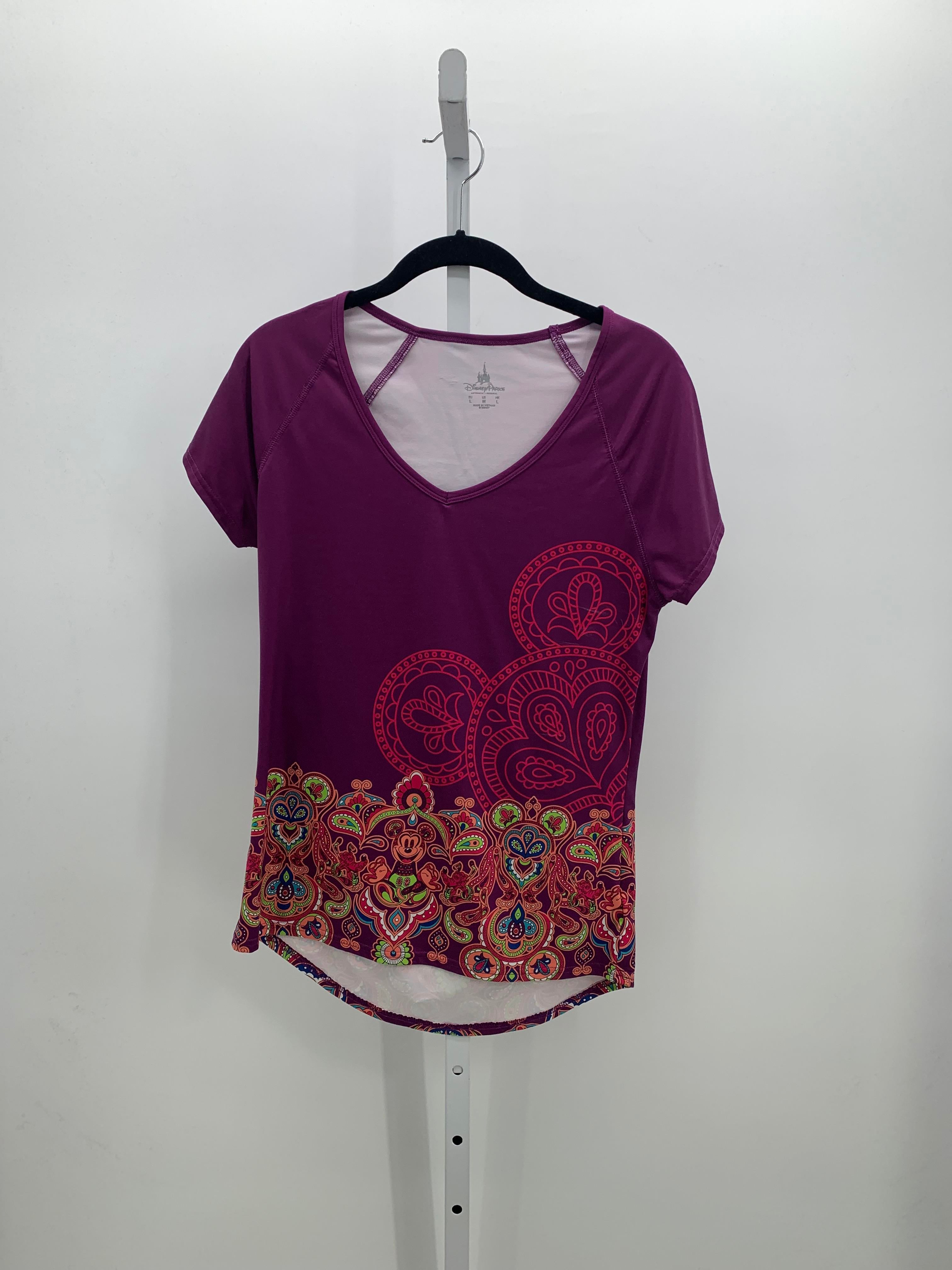 Disney Parks Size Medium Misses Short Sleeve Shirt
