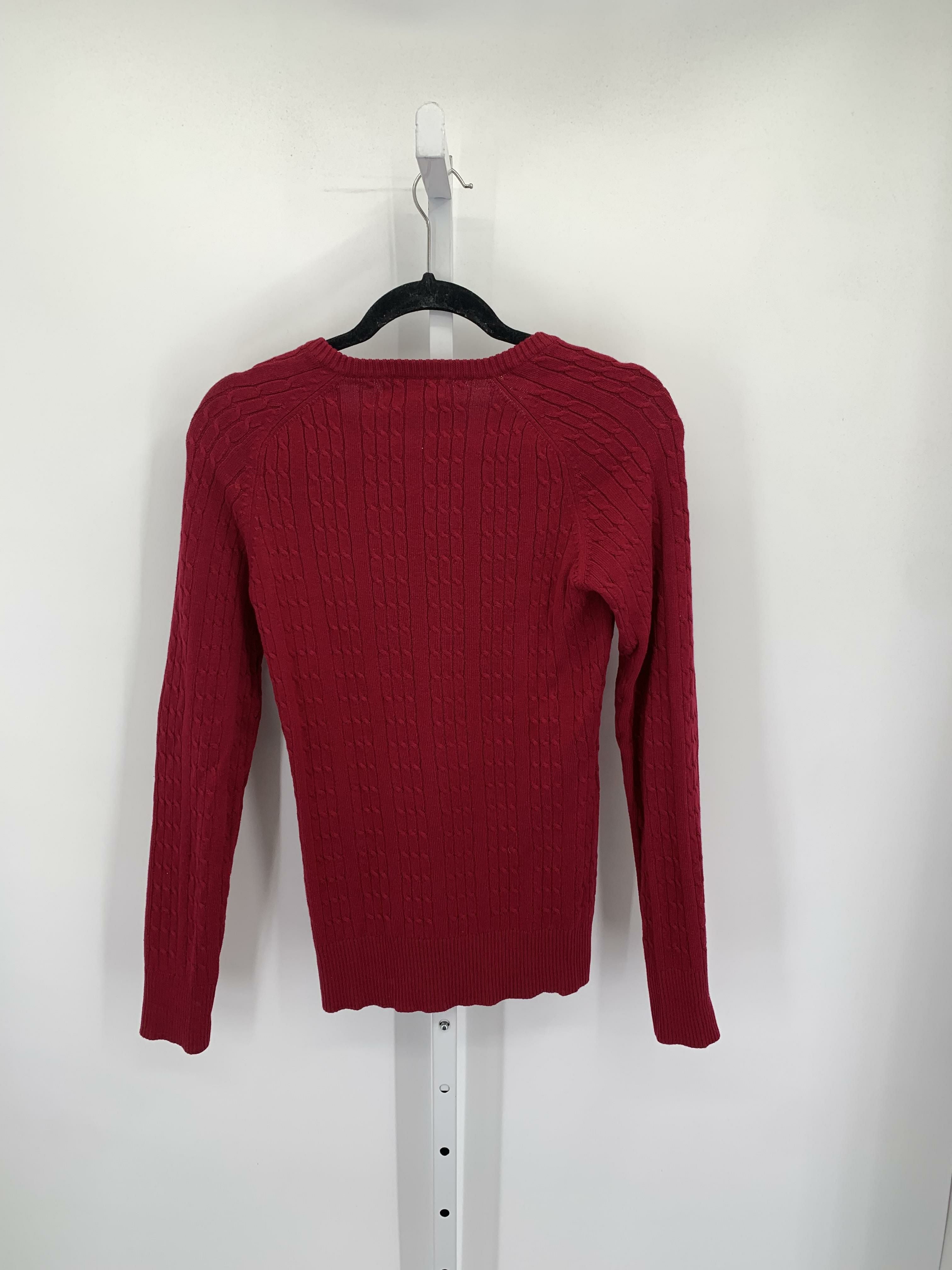 Merona Size Medium Misses Long Slv Sweater