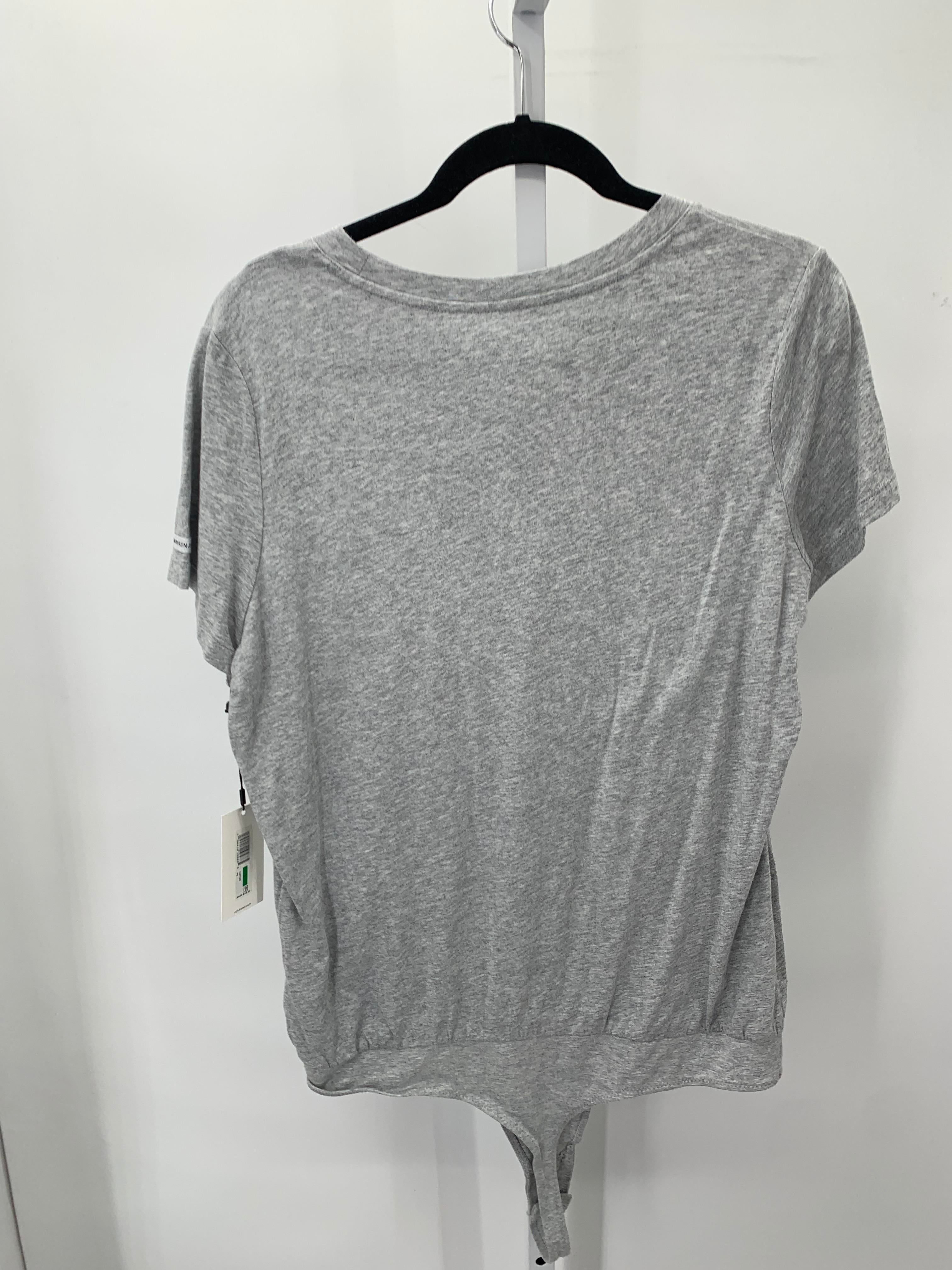 Calvin Klein Size Large Misses Short Sleeve Shirt