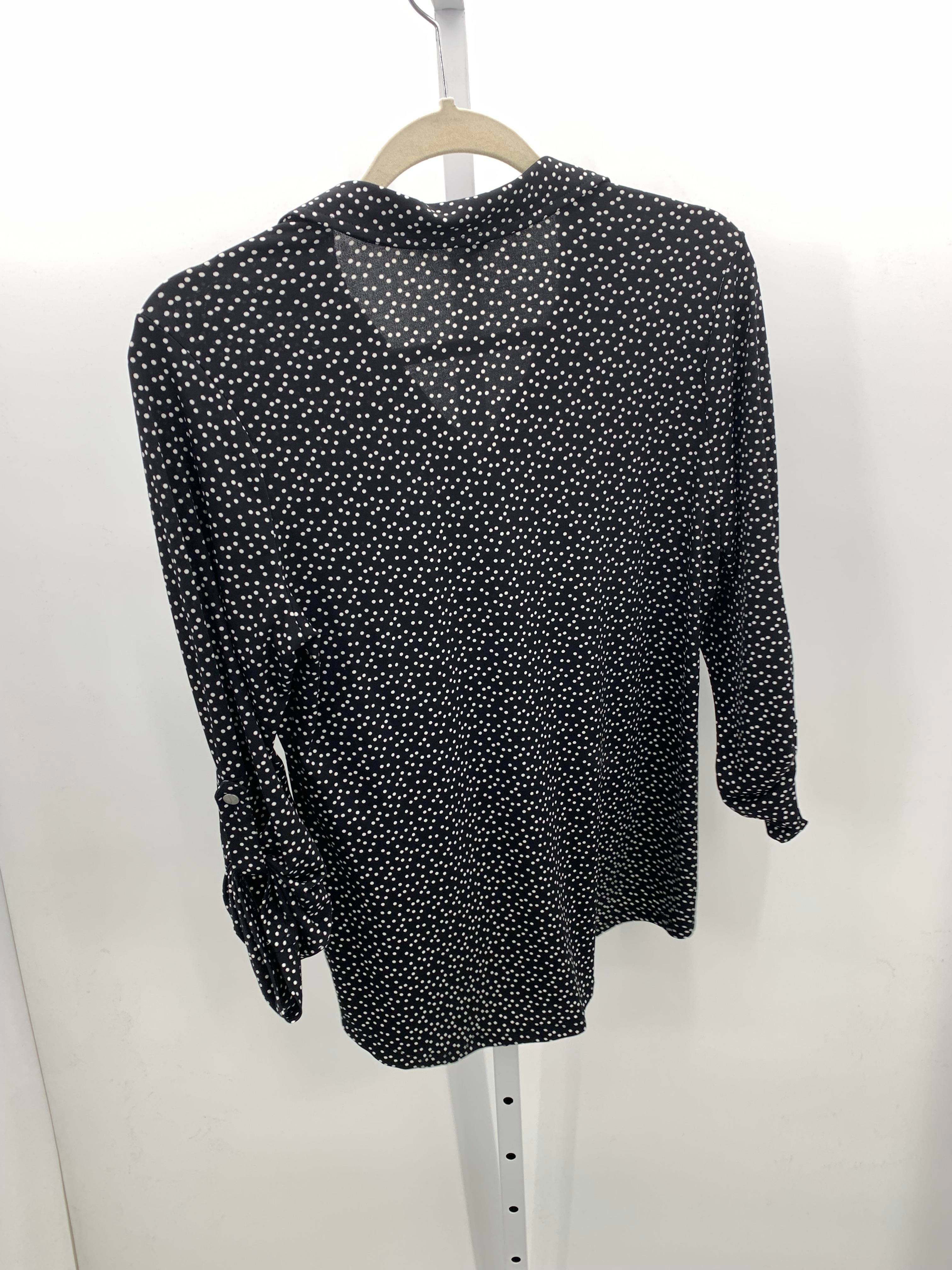 Jones New York Size Small Misses Long Sleeve Shirt