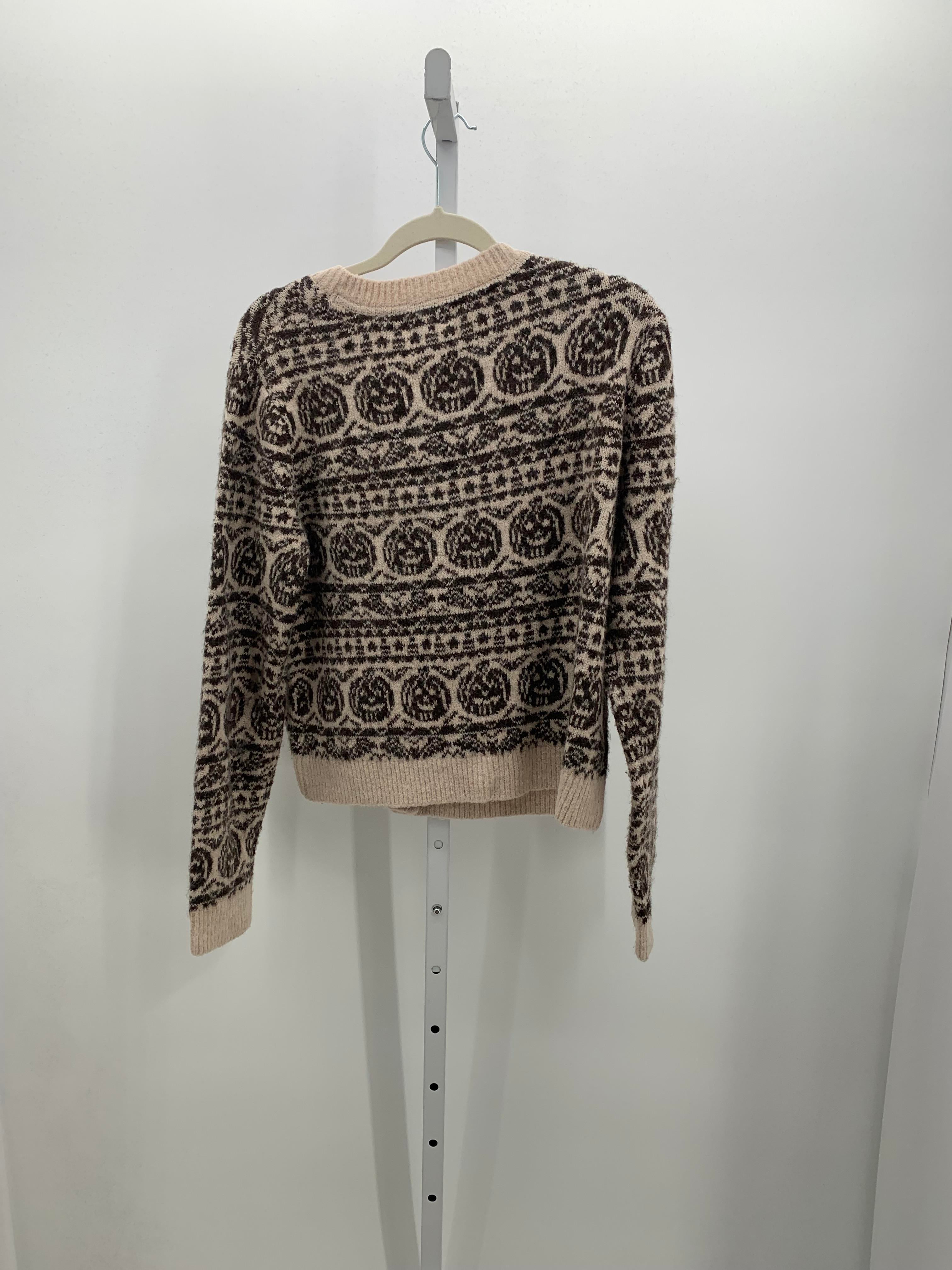 LONG SLV SWEATER JACK O'LANTERNS