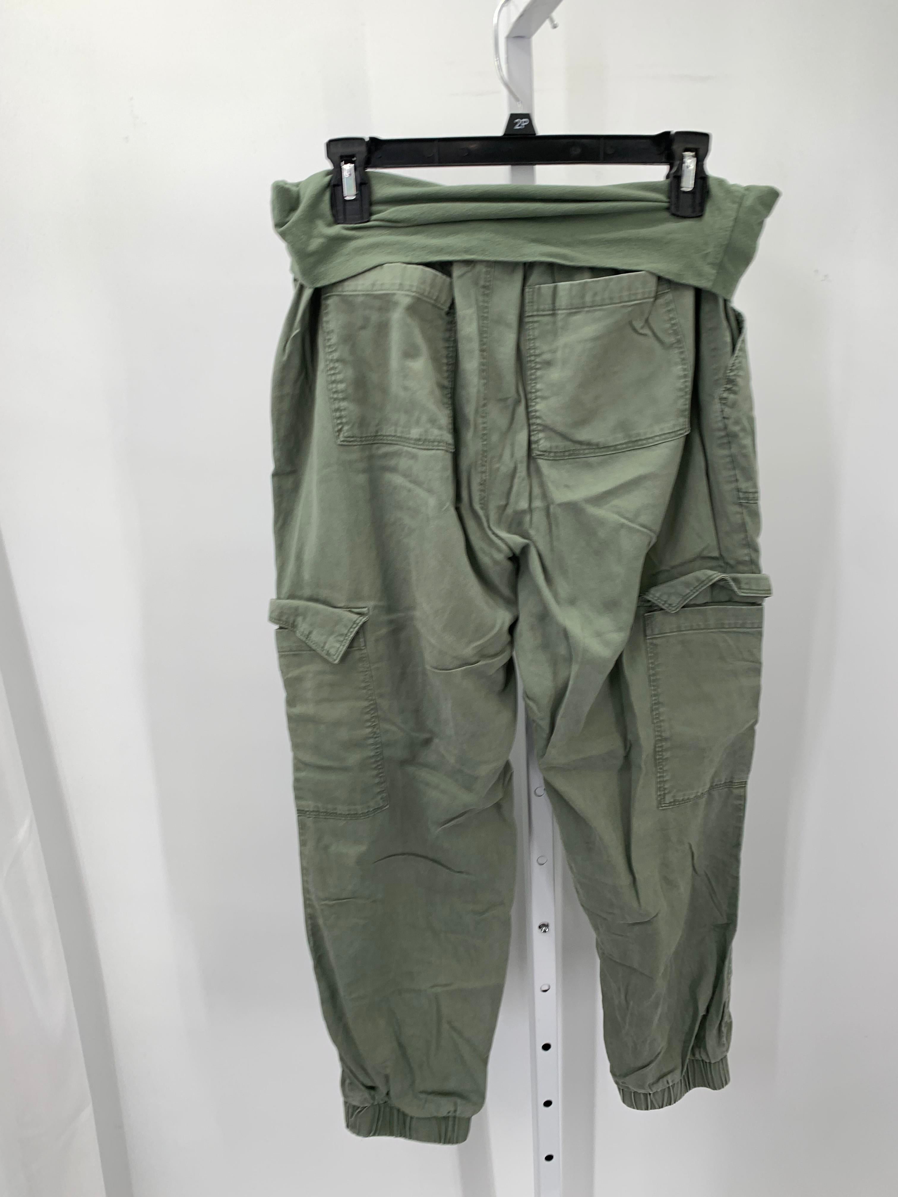 Isabel Green Size Medium Maternity Pants