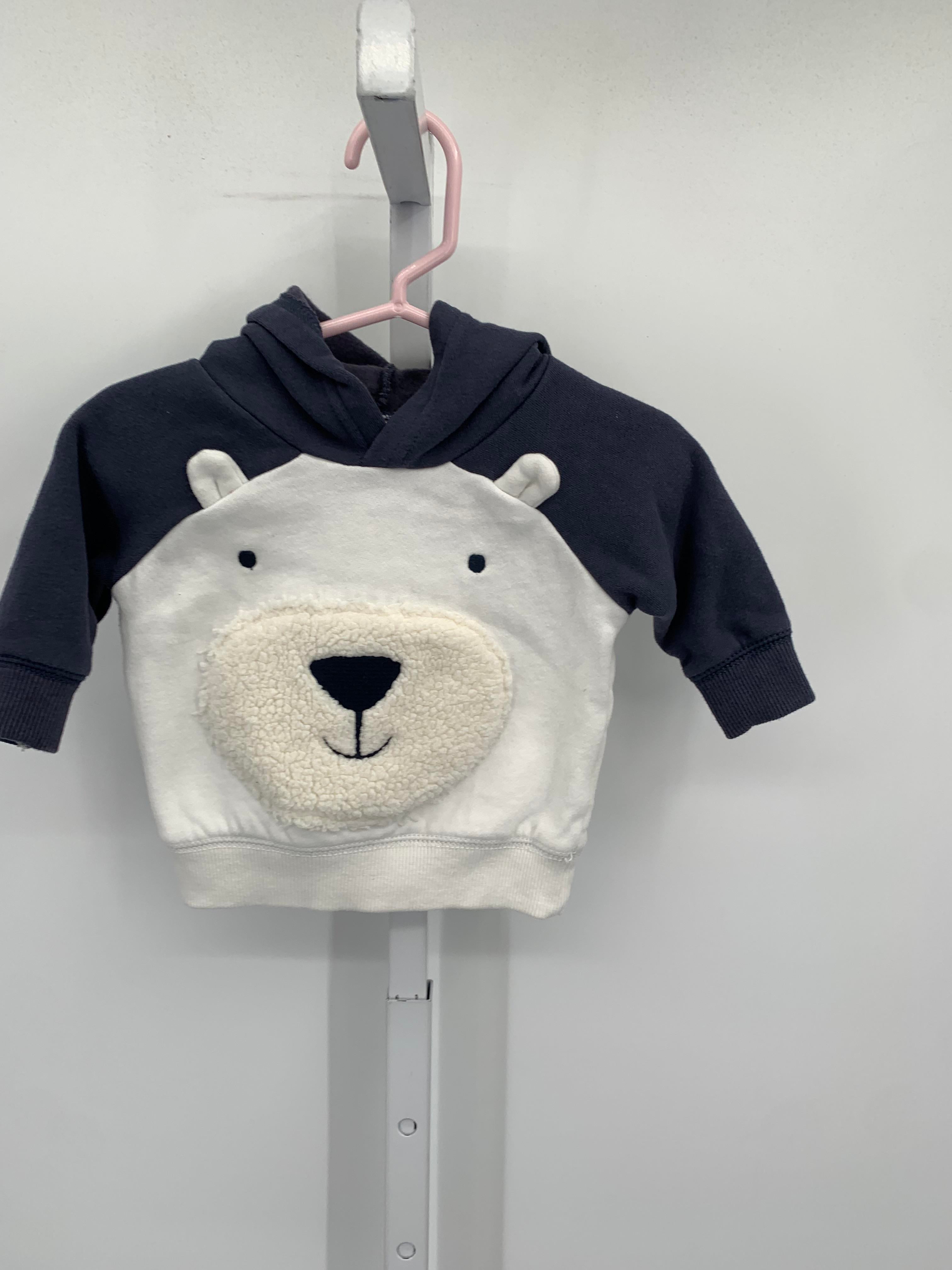 POLAR BEAR HOODED KNIT