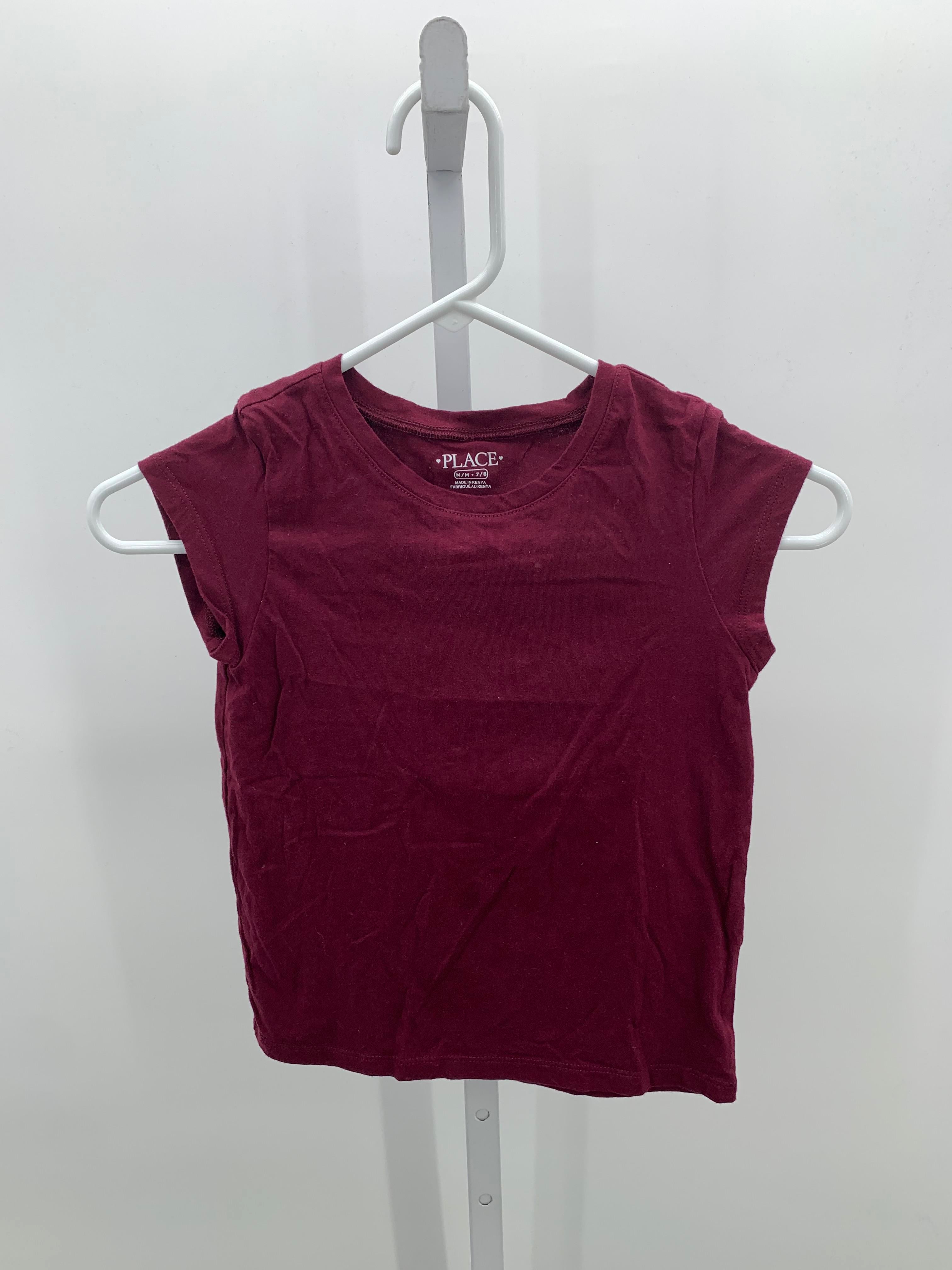 Children's Place Size 7-8 Girls Short Sleeve Shirt