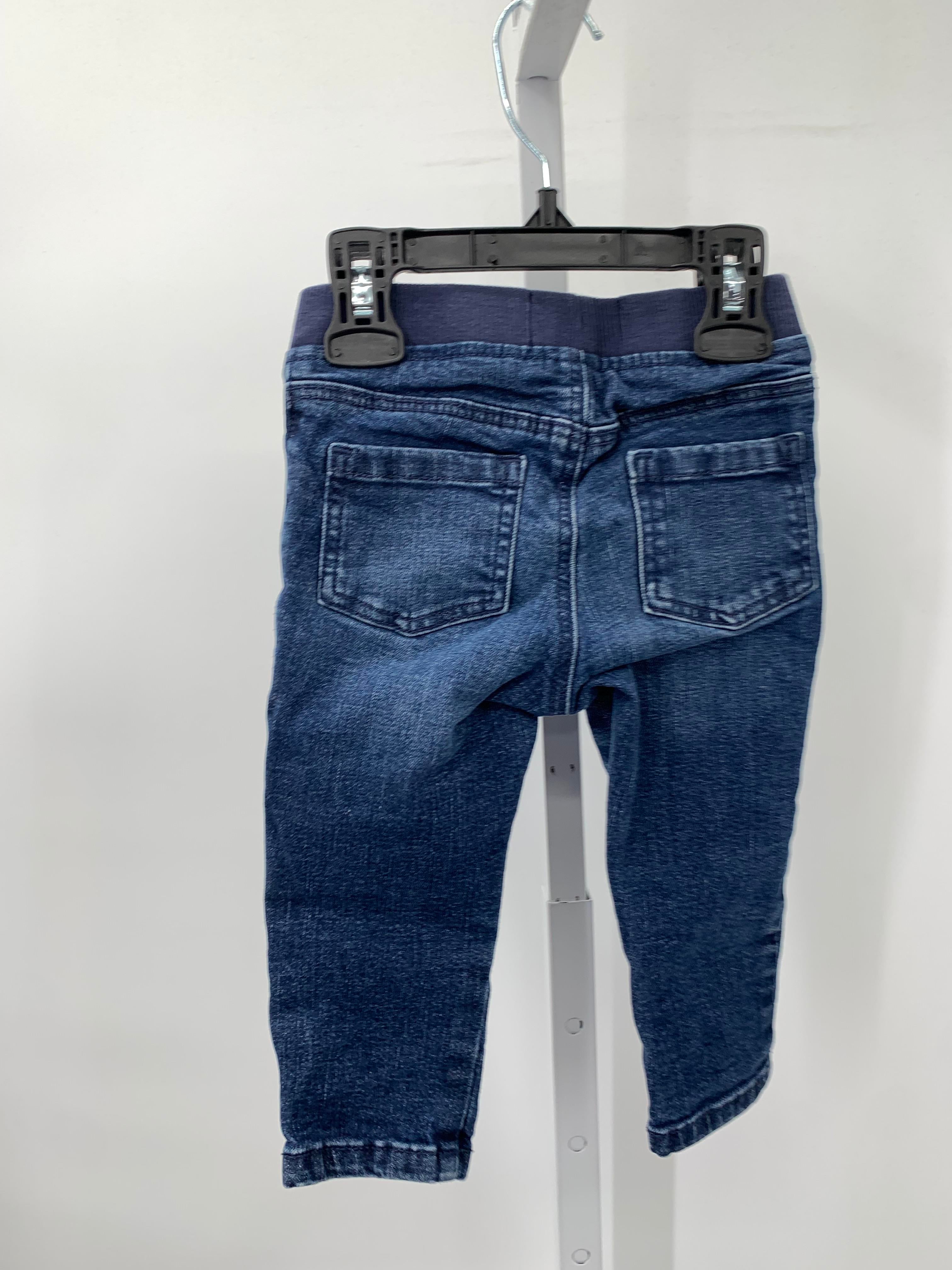 ELASTIC WAIST JEANS
