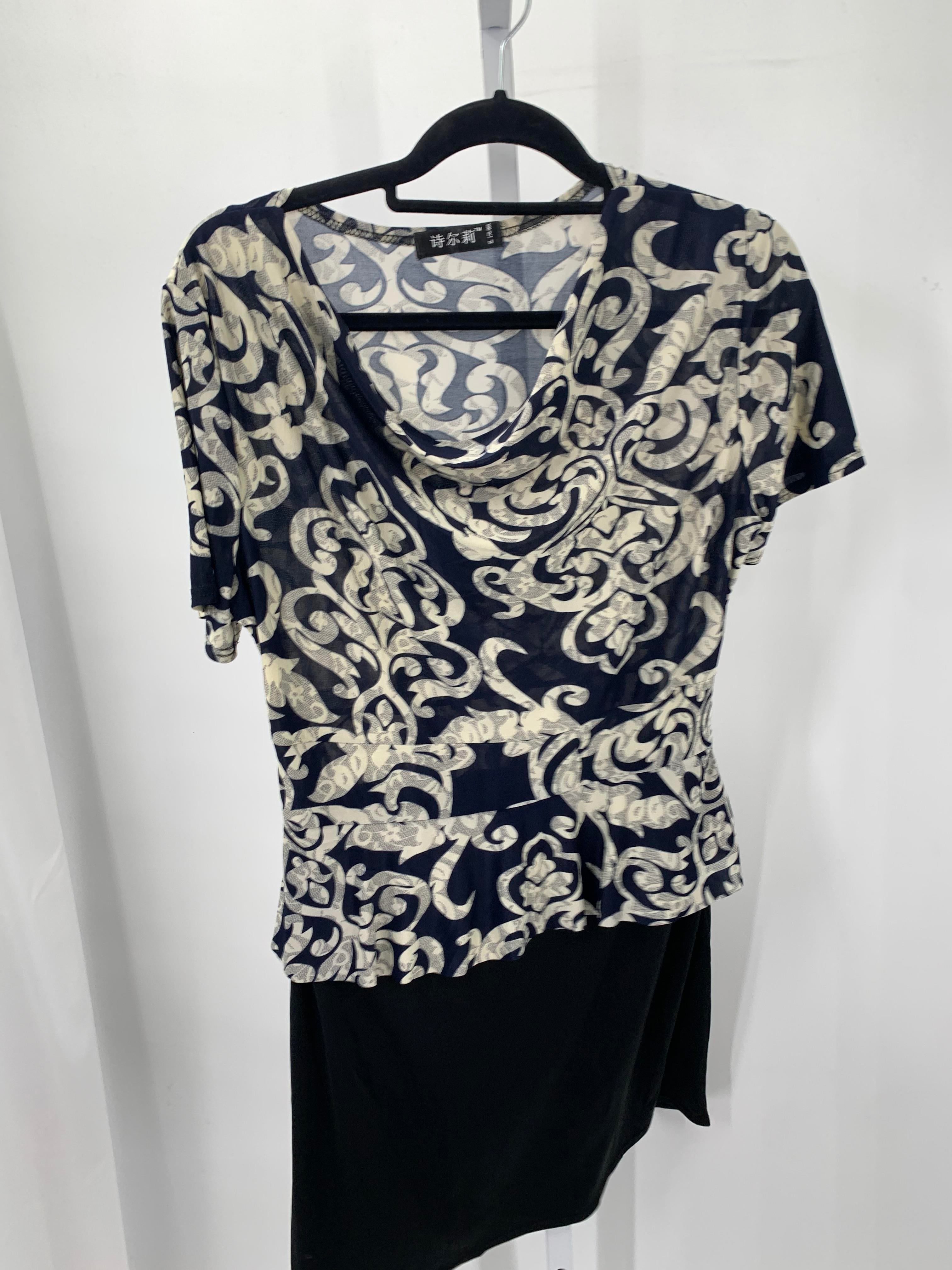 Size Extra Large Misses Short Sleeve Dress