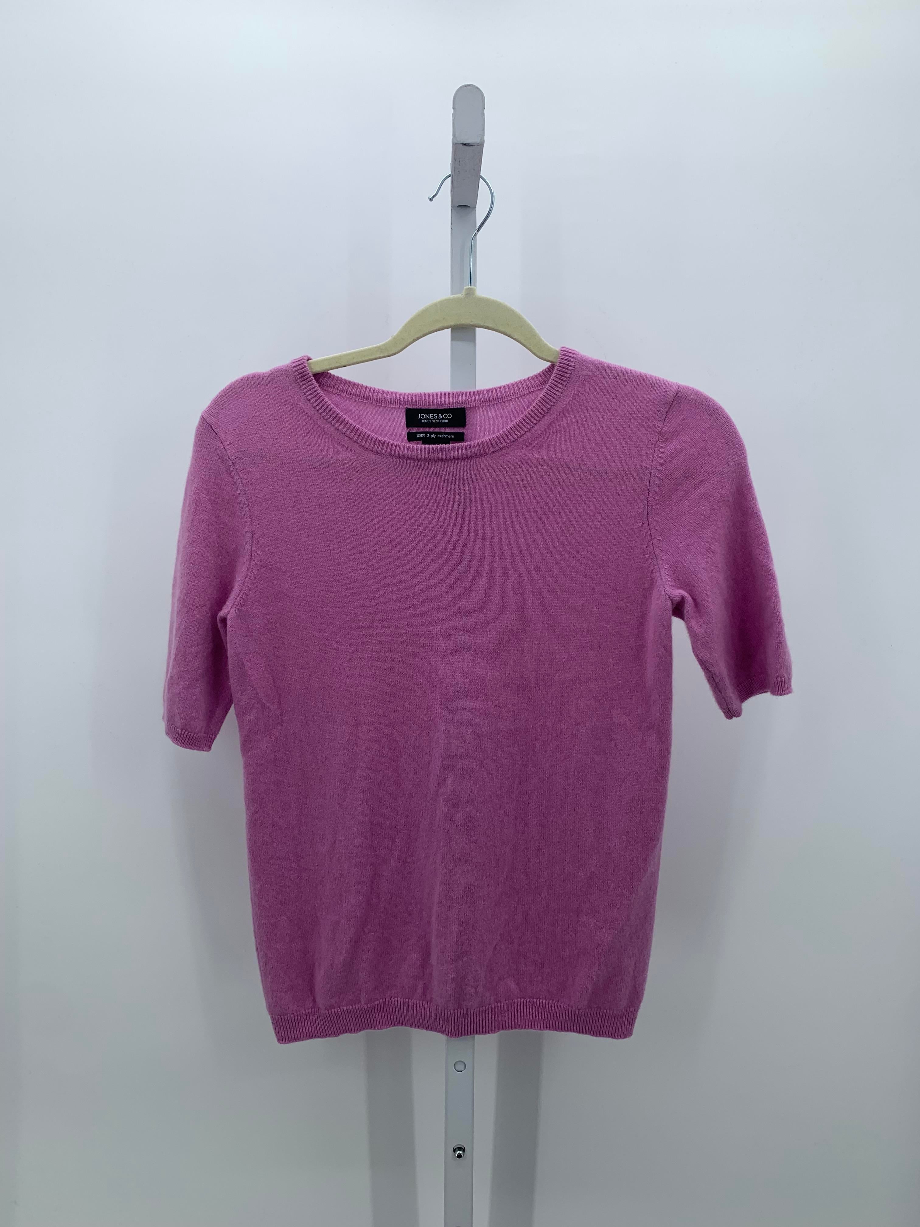 Jones & Co Size Small Misses Short Slv Sweater