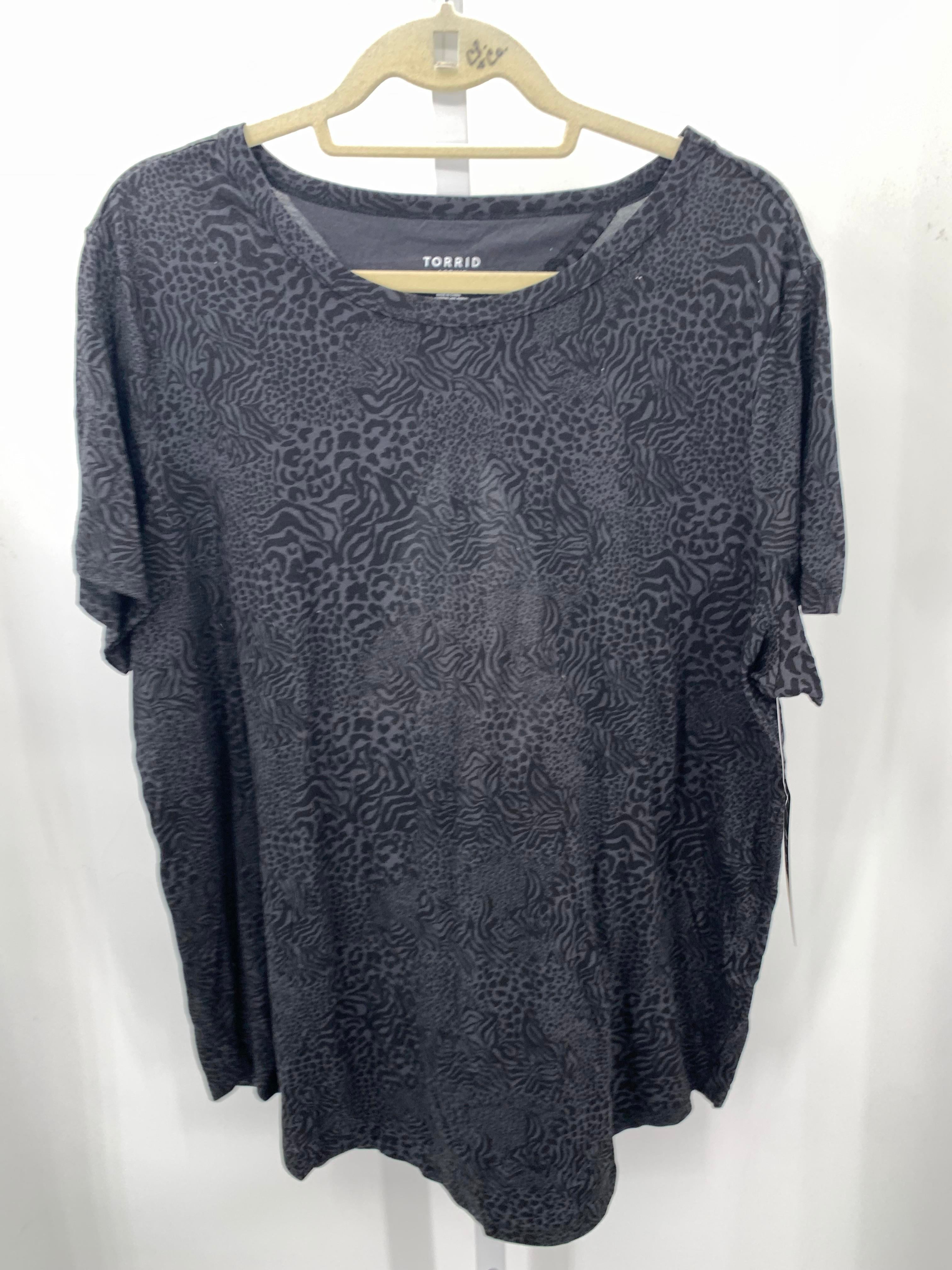 Torrid Size 2X Womens Short Sleeve Shirt