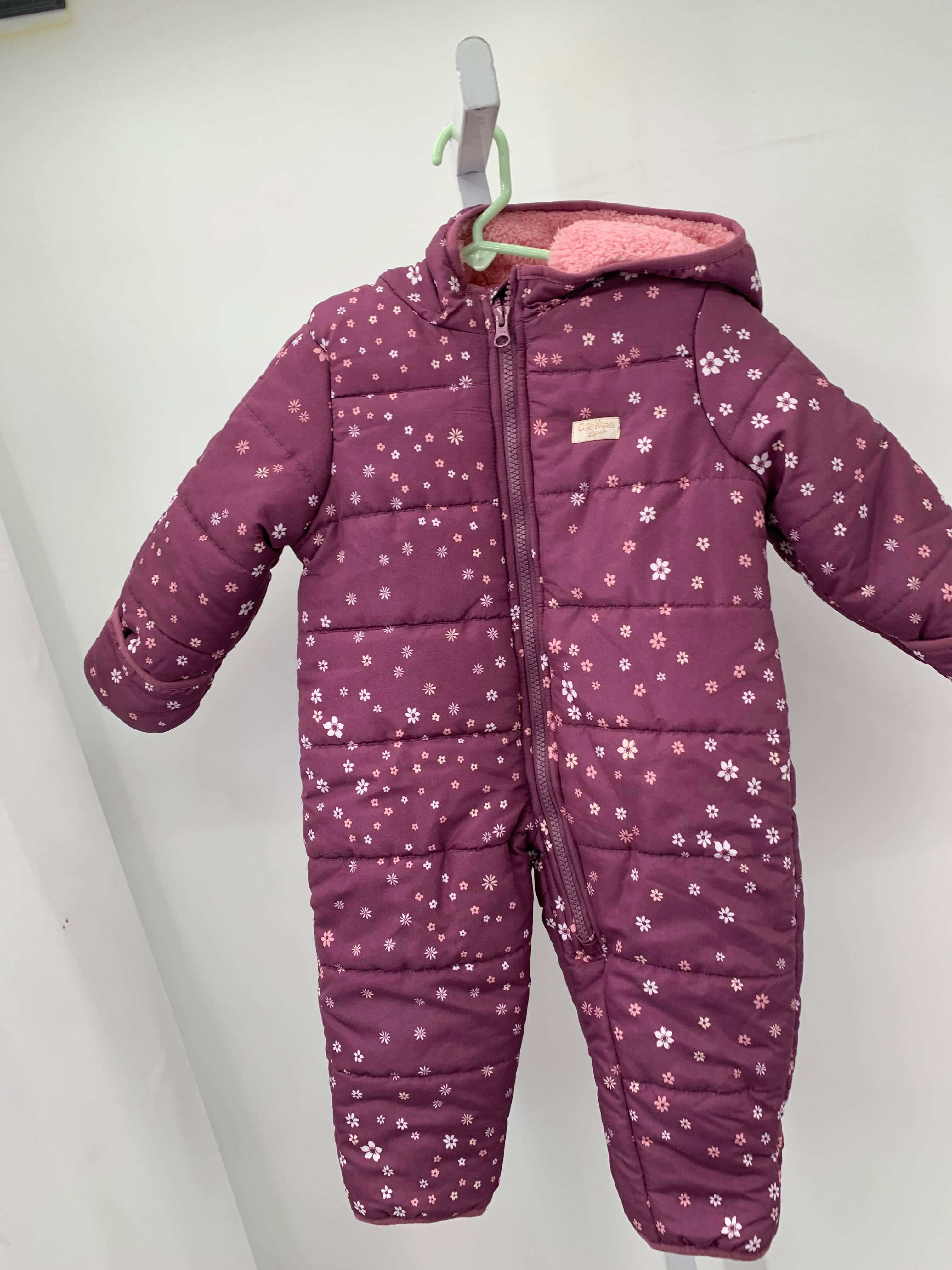 Osh Kosh Size 12 Months Girls Snow Suit