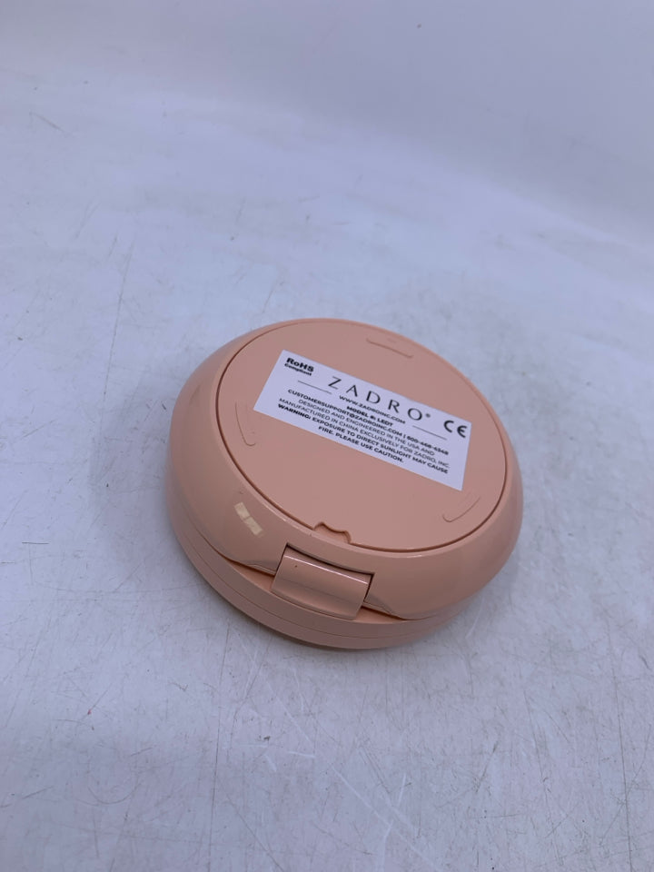 Zadro Lighted Travel Makeup Mirror Handheld