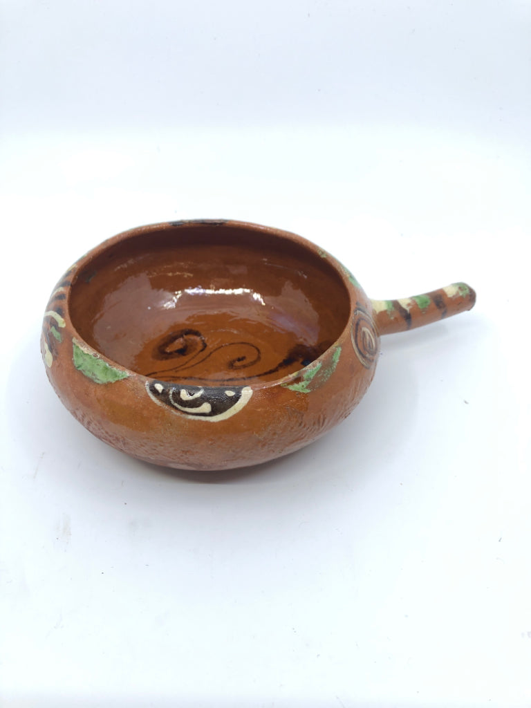 MEXICAN POTTERY FOLK ART BOWL.