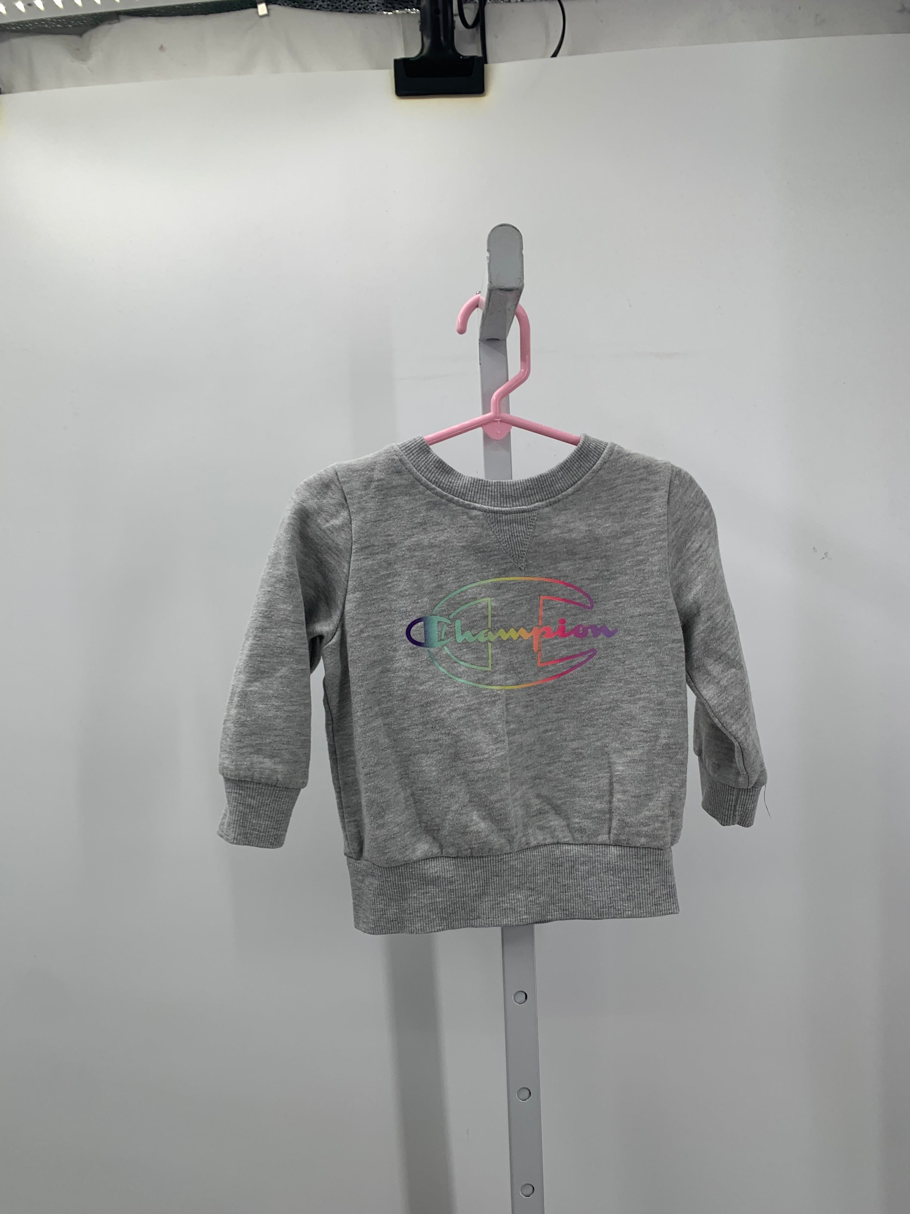 Champion Size 24 Months Girls Long Sleeve Shirt