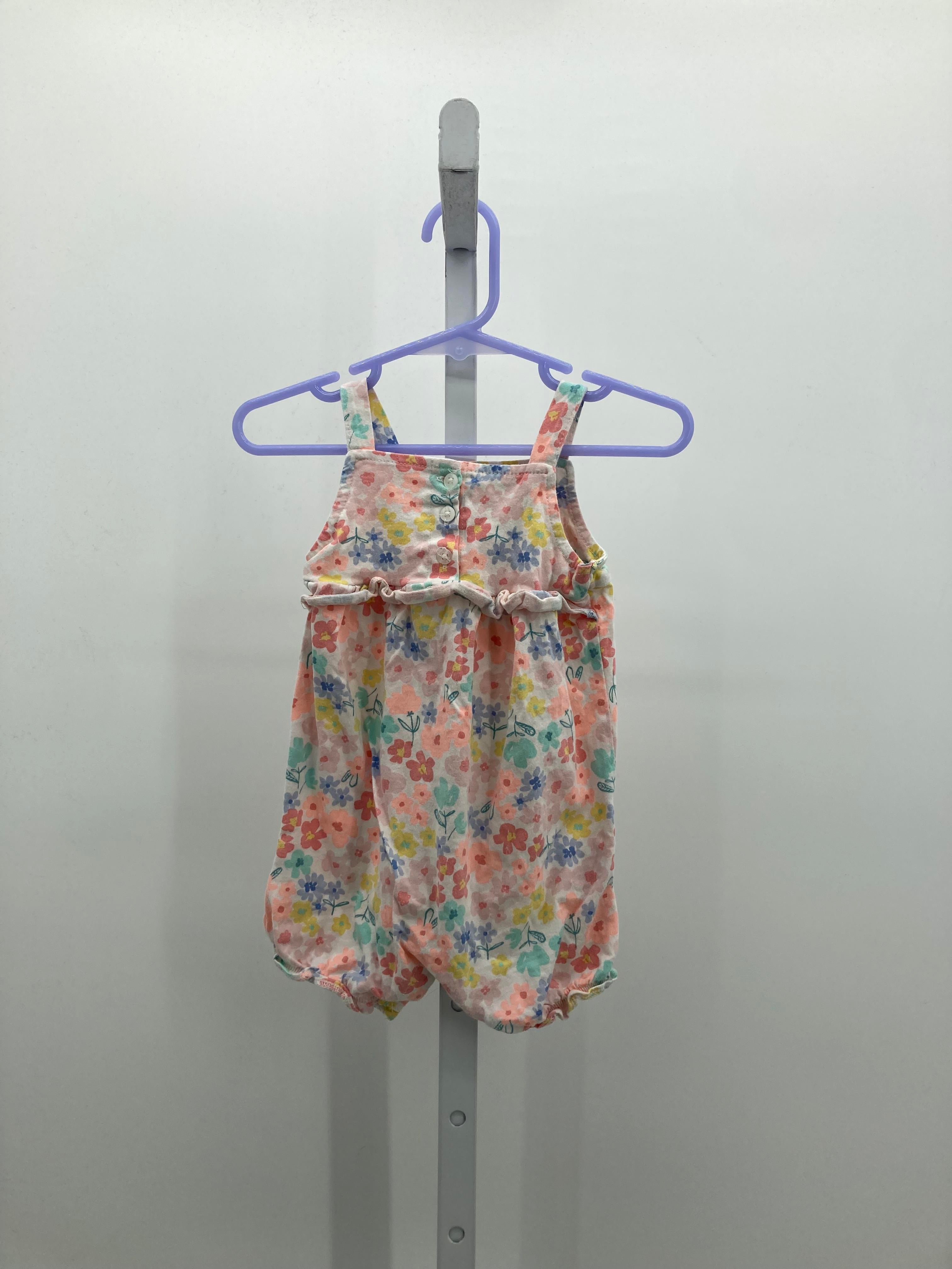 Carters Size 6 Months Girls Sleeveless Romper