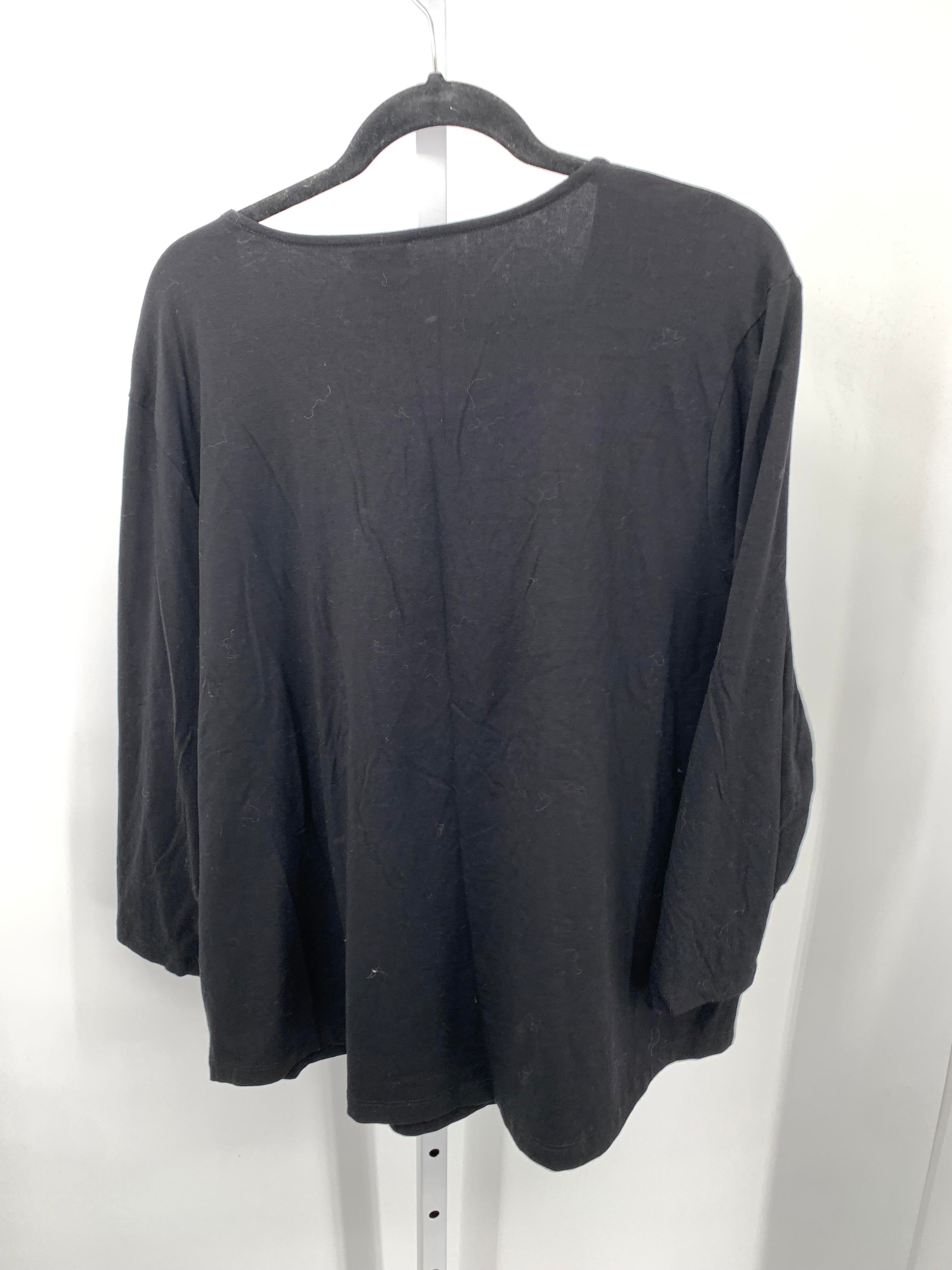 Chico's Size Extra Large Misses 3/4 Sleeve Shirt