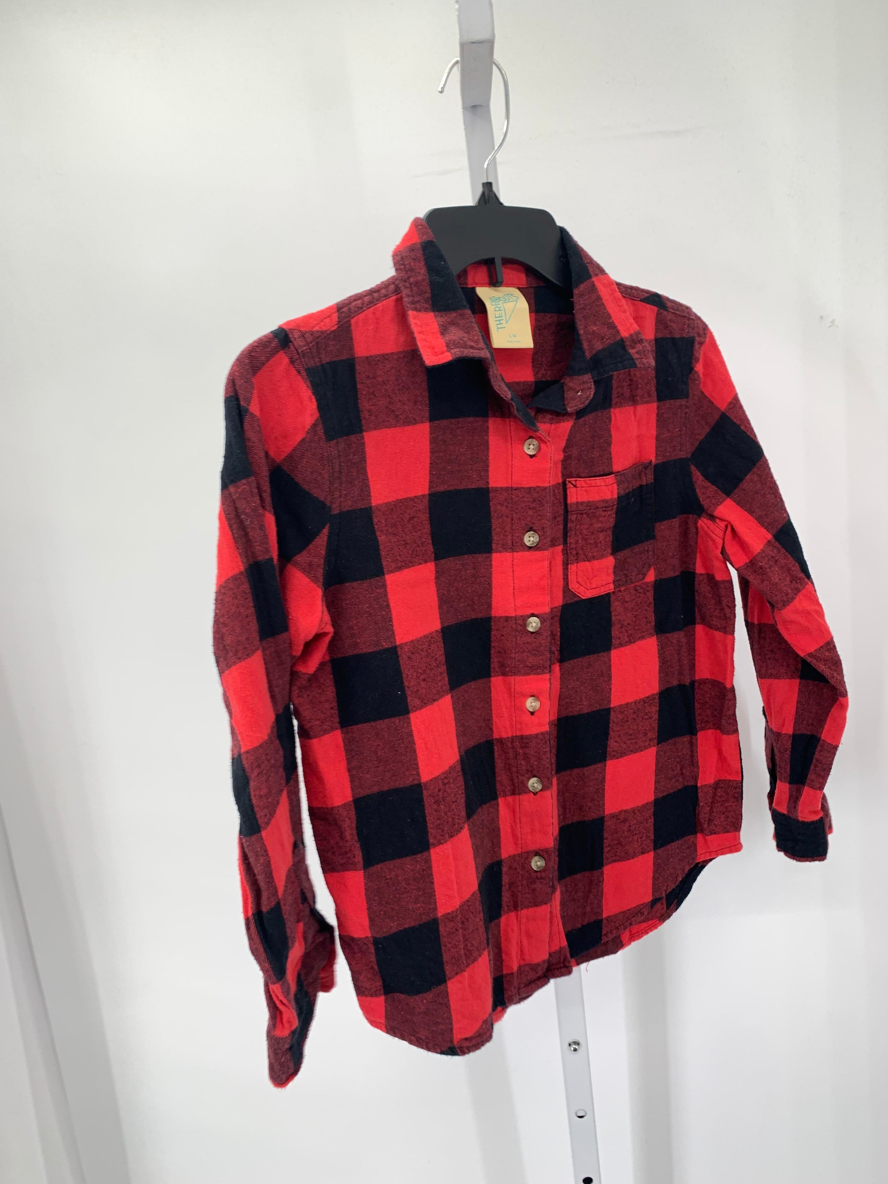 Thereabouts Size 14 Girls Long Sleeve Shirt