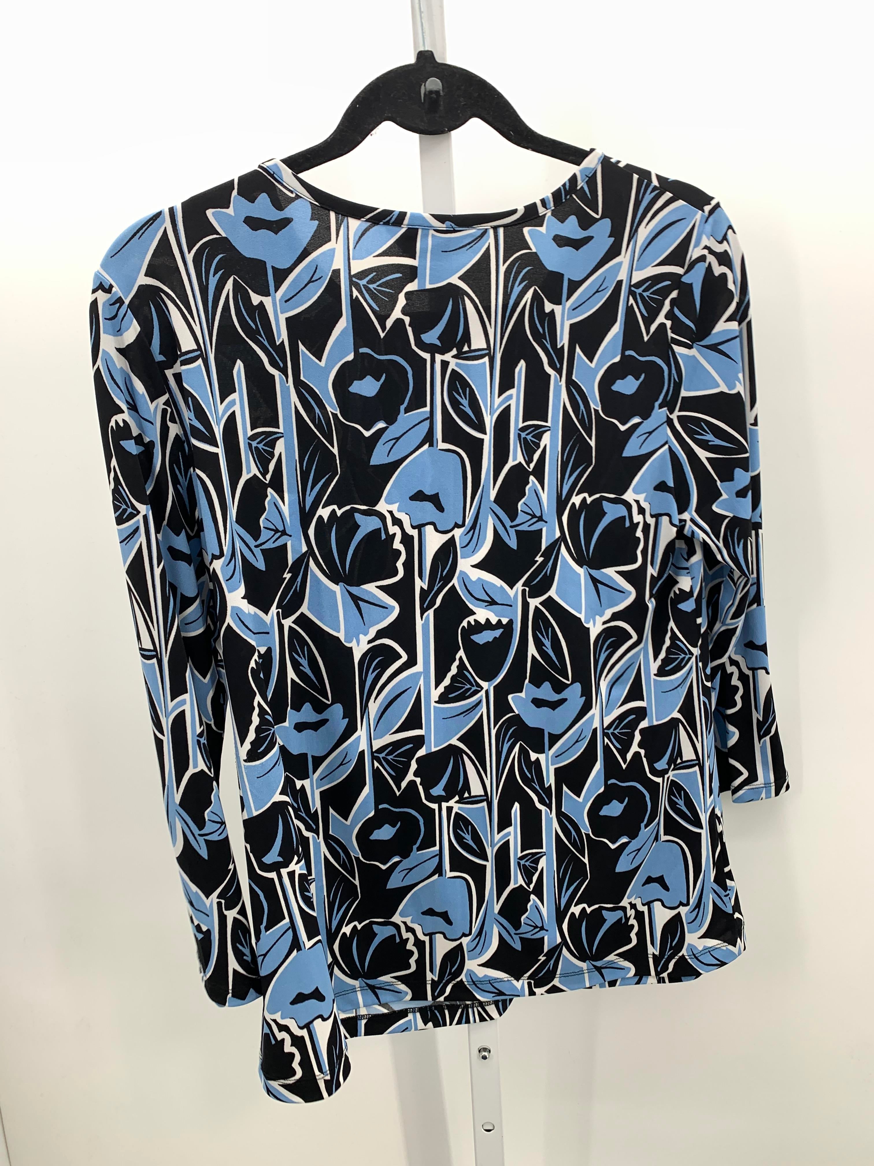 Liz Claiborne Size Small Misses 3/4 Sleeve Shirt