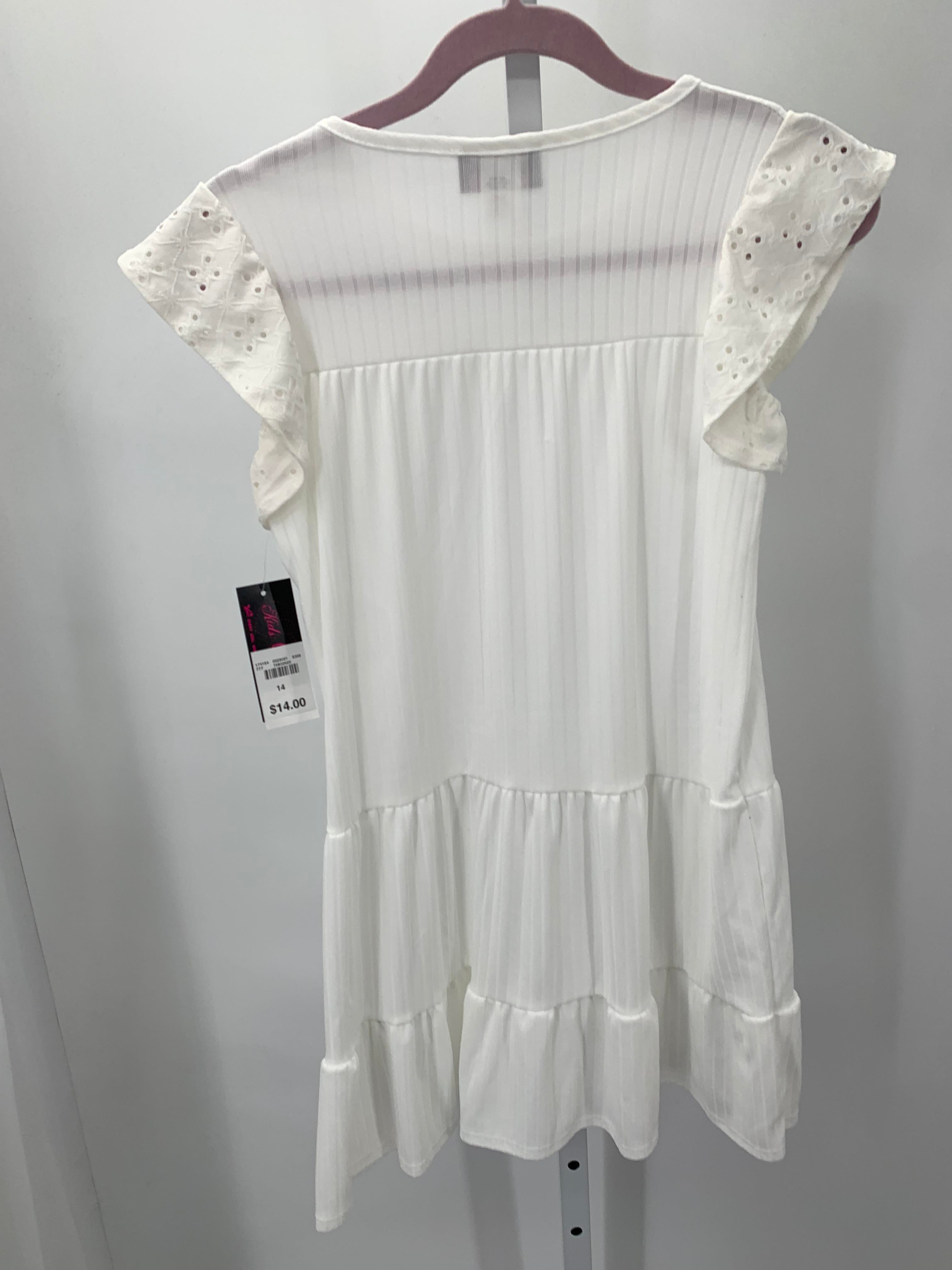 Size 14 Girls Short Sleeve Dress
