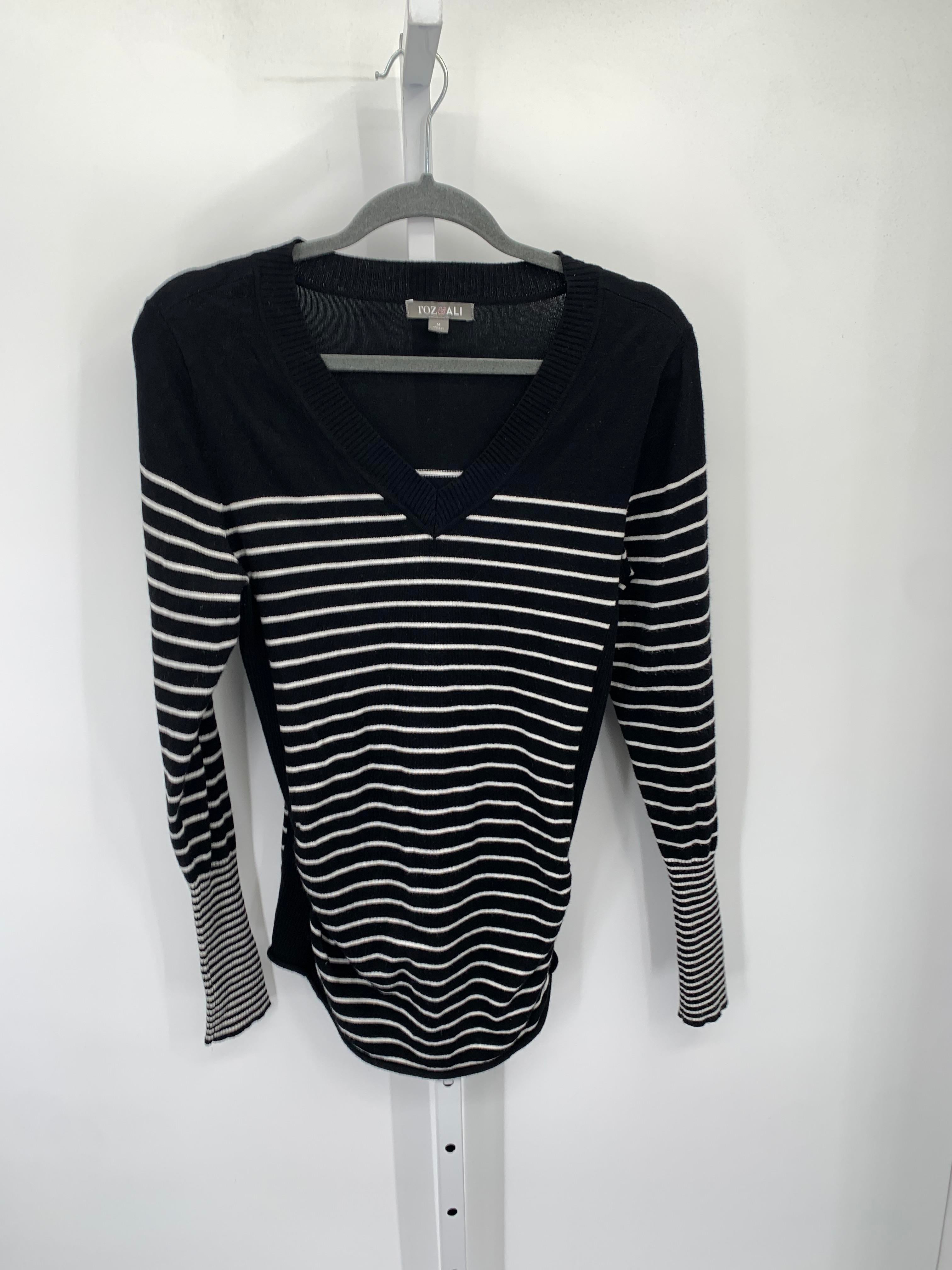 Roz & Ali Size Medium Misses Long Slv Sweater