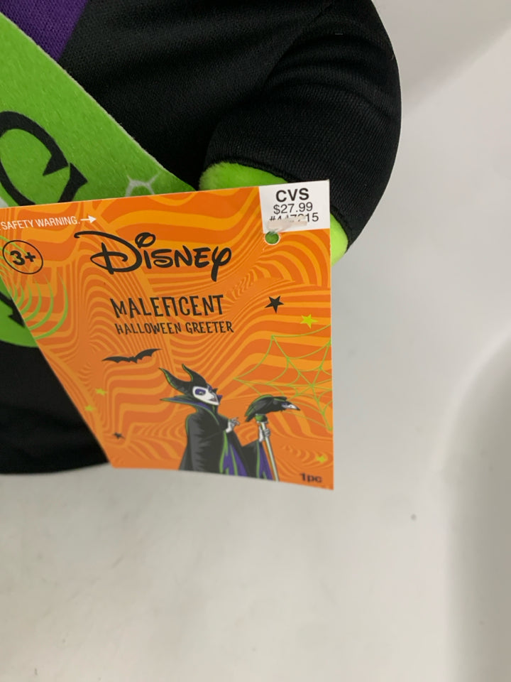 NEW MALEFICENT PLUSH HAPPY HALLOWEEN.