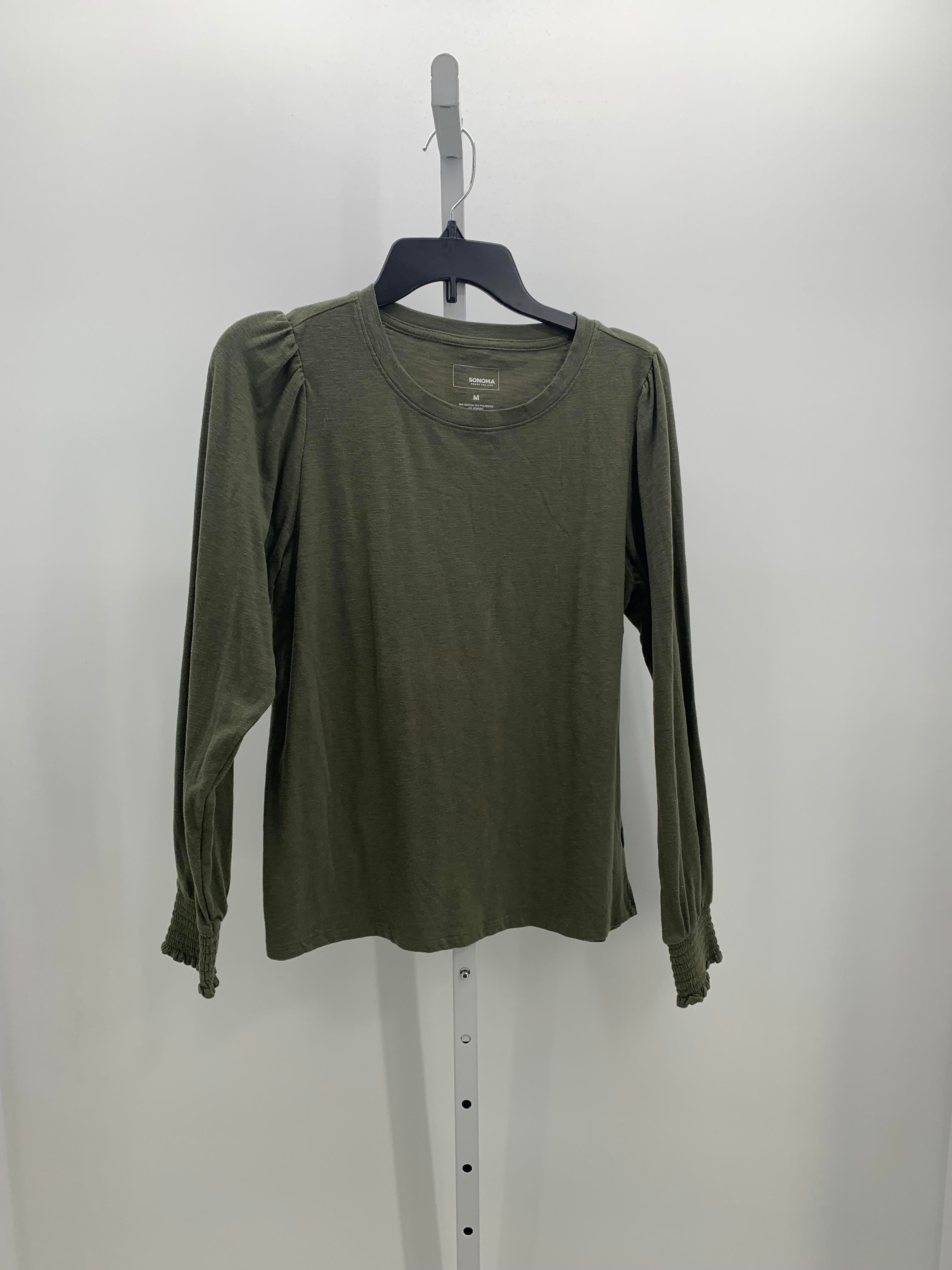 Sonoma Size Medium Misses Long Sleeve Shirt