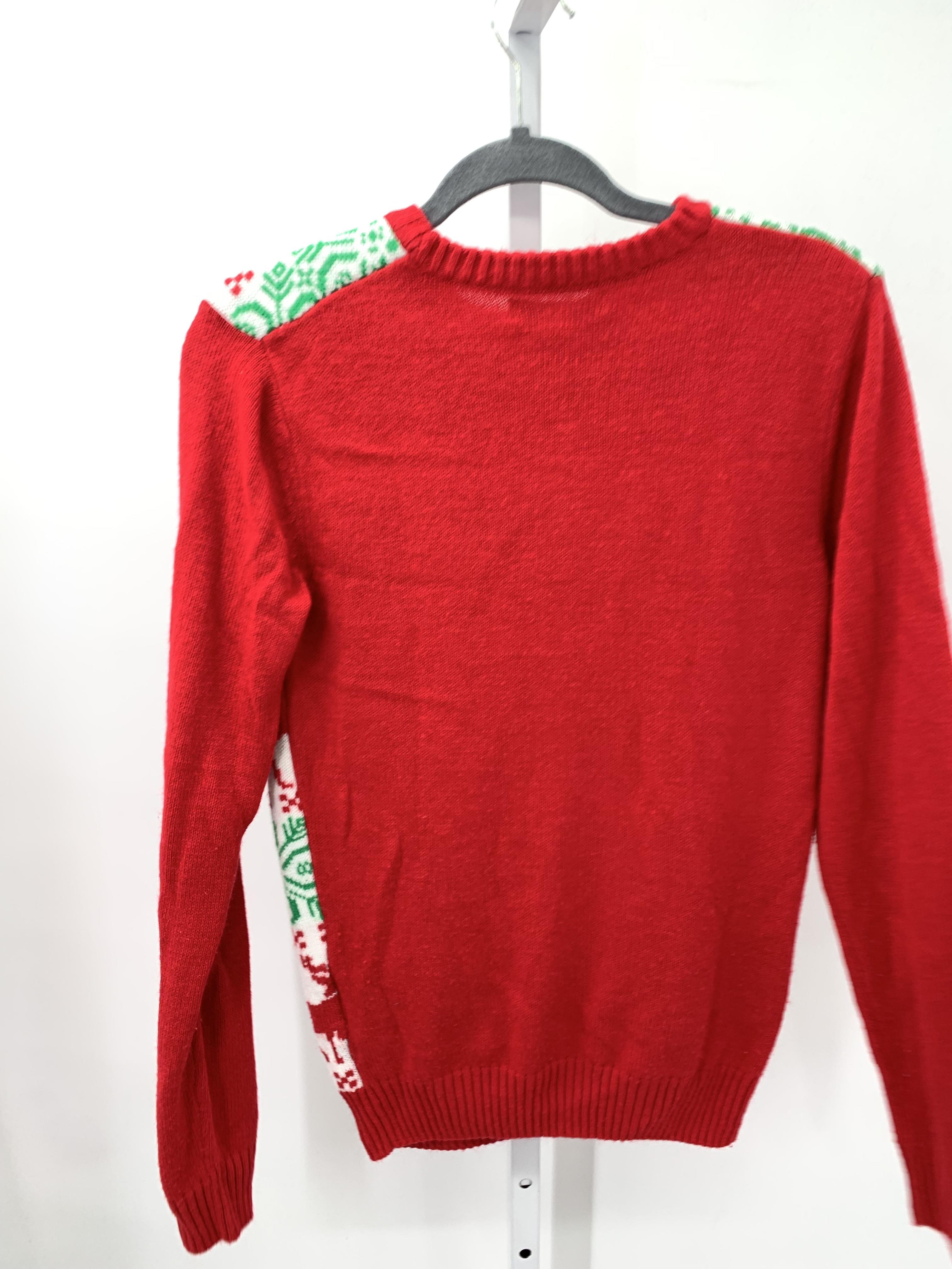 LONG SLV SWEATER REINDEER.
