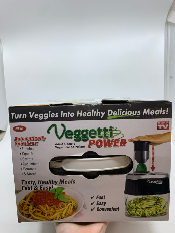 NIB VEGGETTI POWER SPIRALIZER.