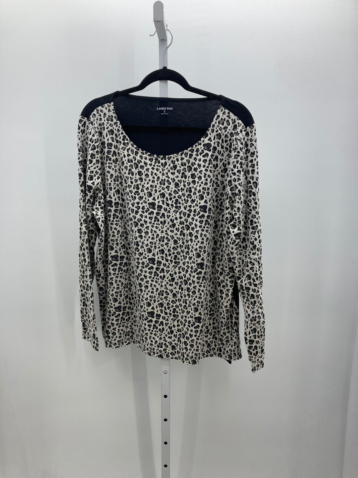 Lands End Size Extra Large Misses Long Sleeve Shirt
