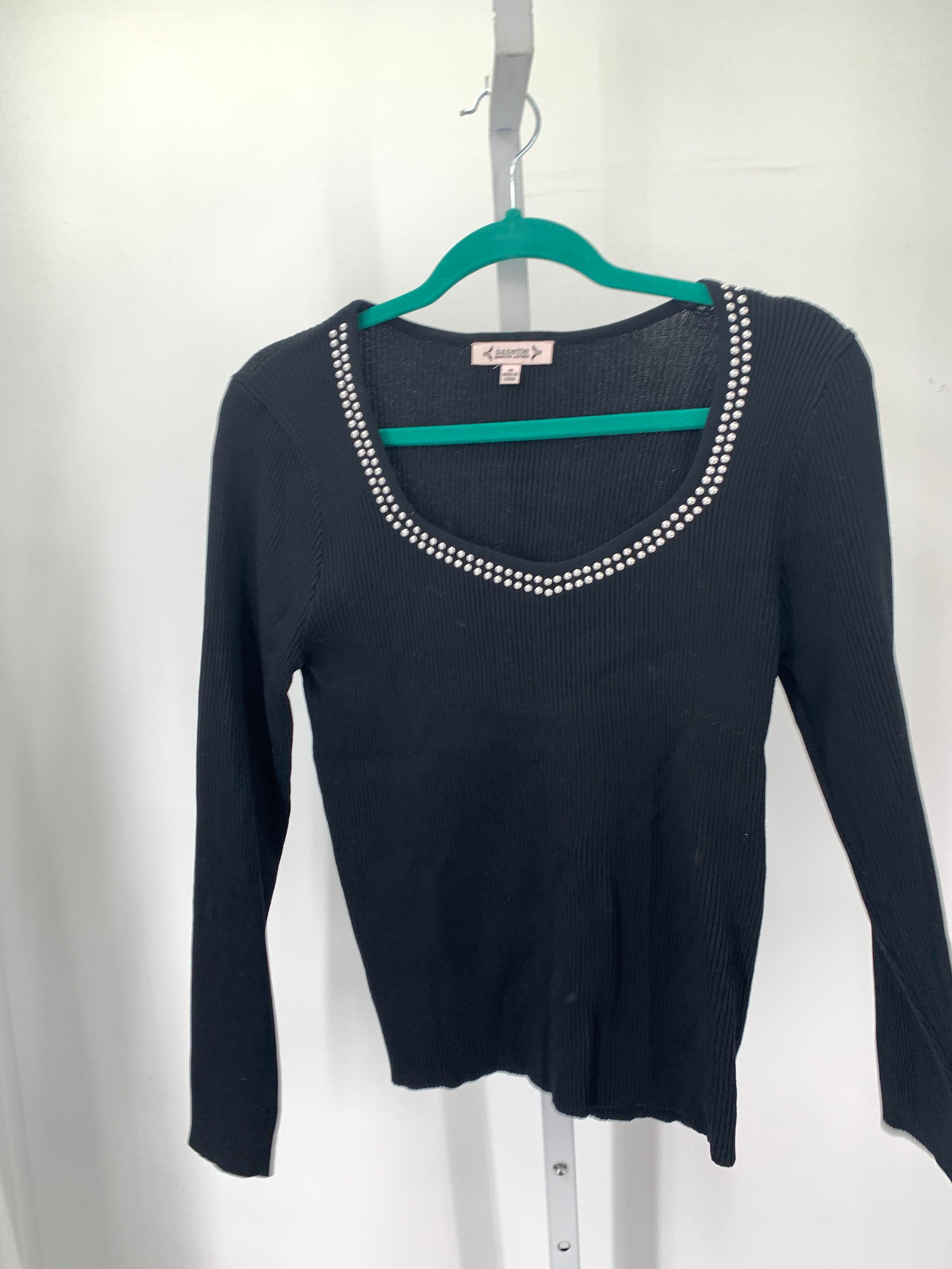 Nannette Size Medium Misses Long Slv Sweater