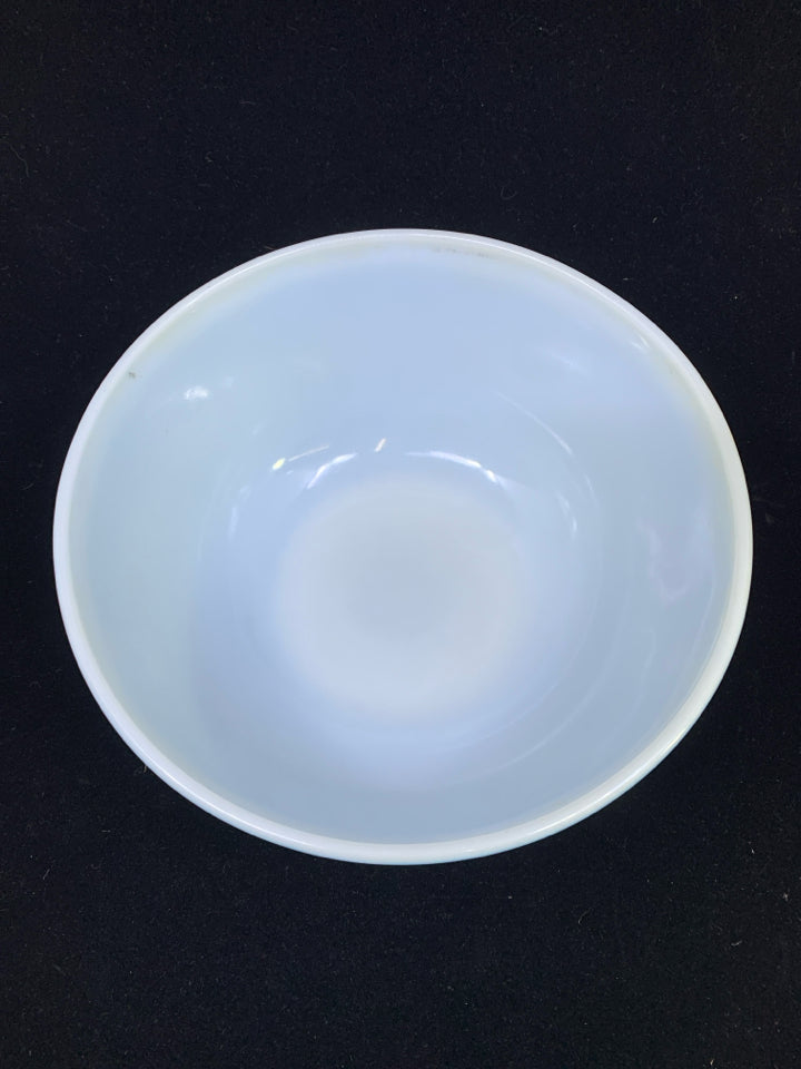 3PC VTG PYREX SNOWFLAKE GARLAND MIXING BOWLS.