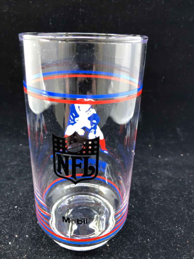 VTG PAT THE PATRIOT DRINKING GLASS.