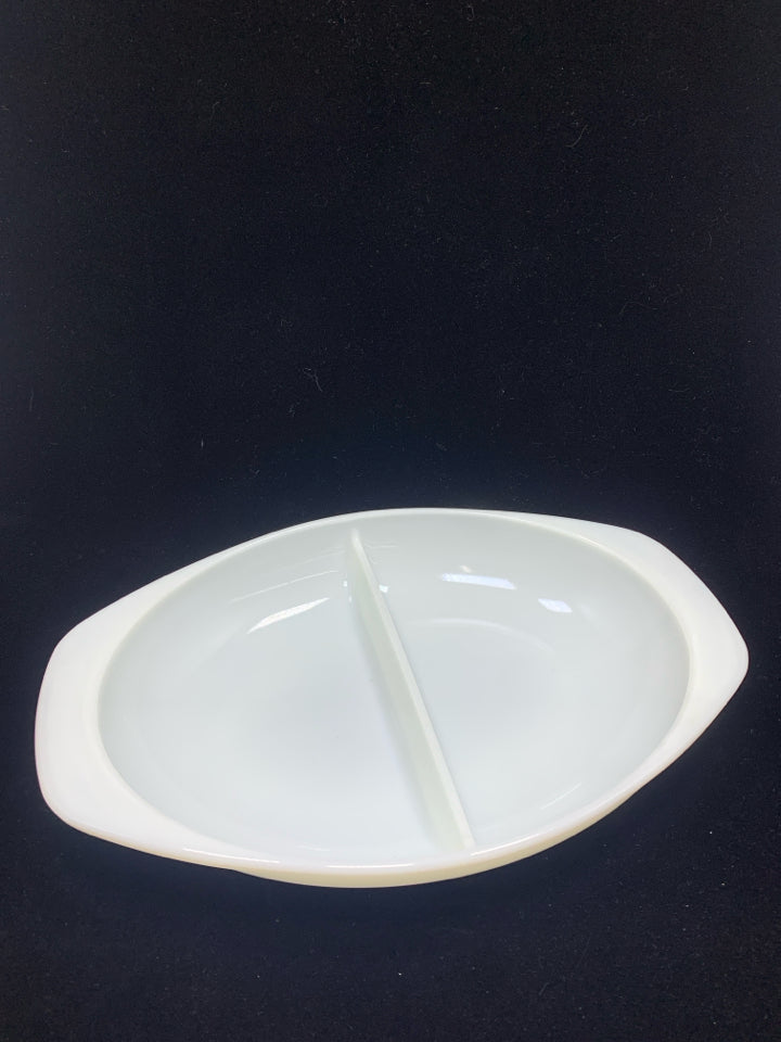 VTG DIVIDED SERVING DISH.