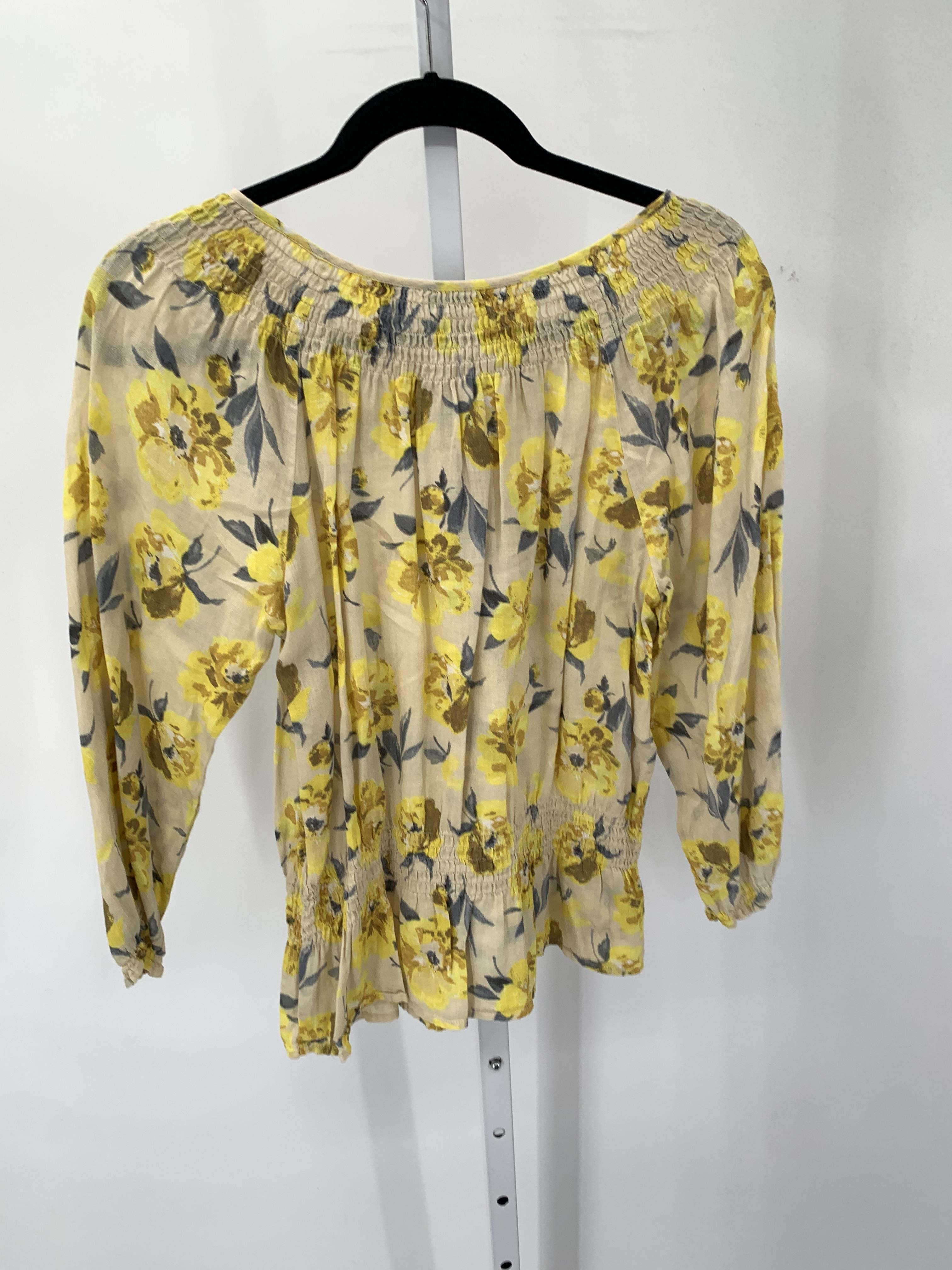 Izod Size Small Misses 3/4 Sleeve Shirt