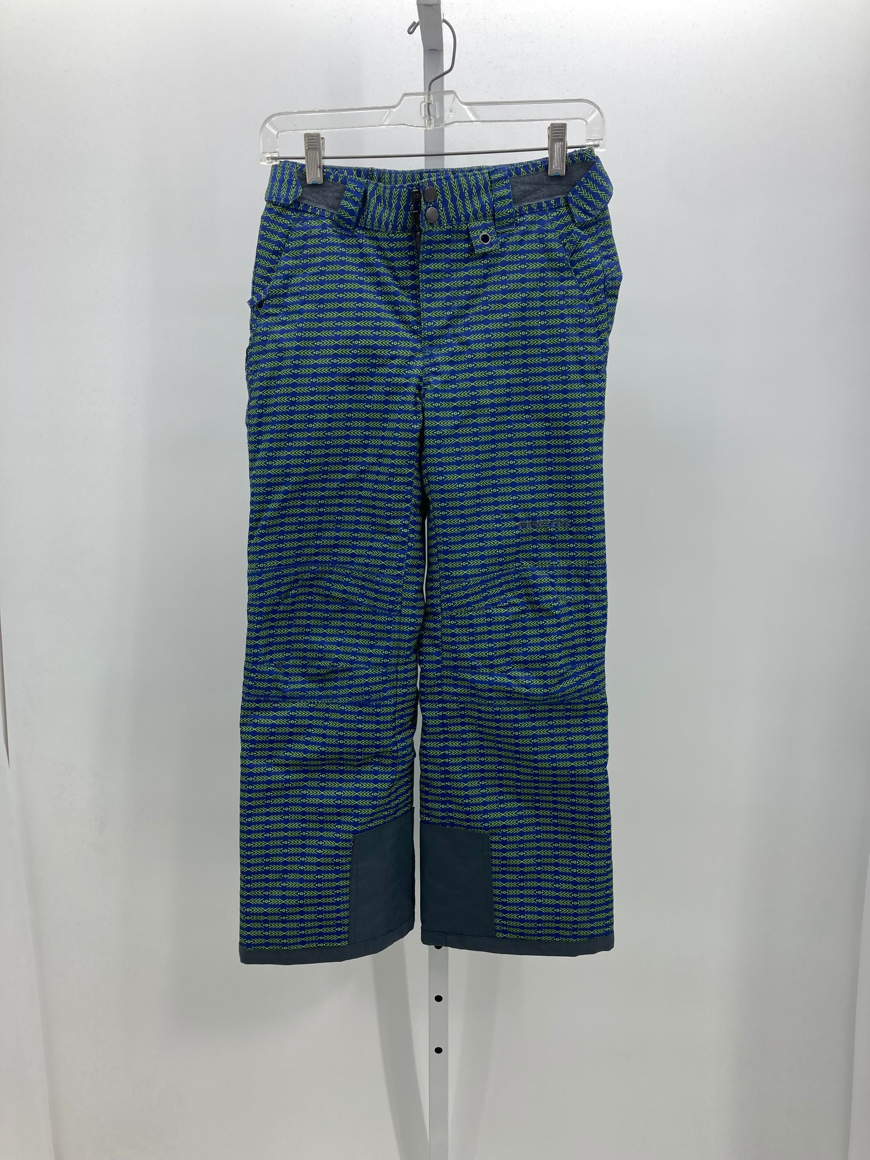 GREEN PATTERN STRIPES