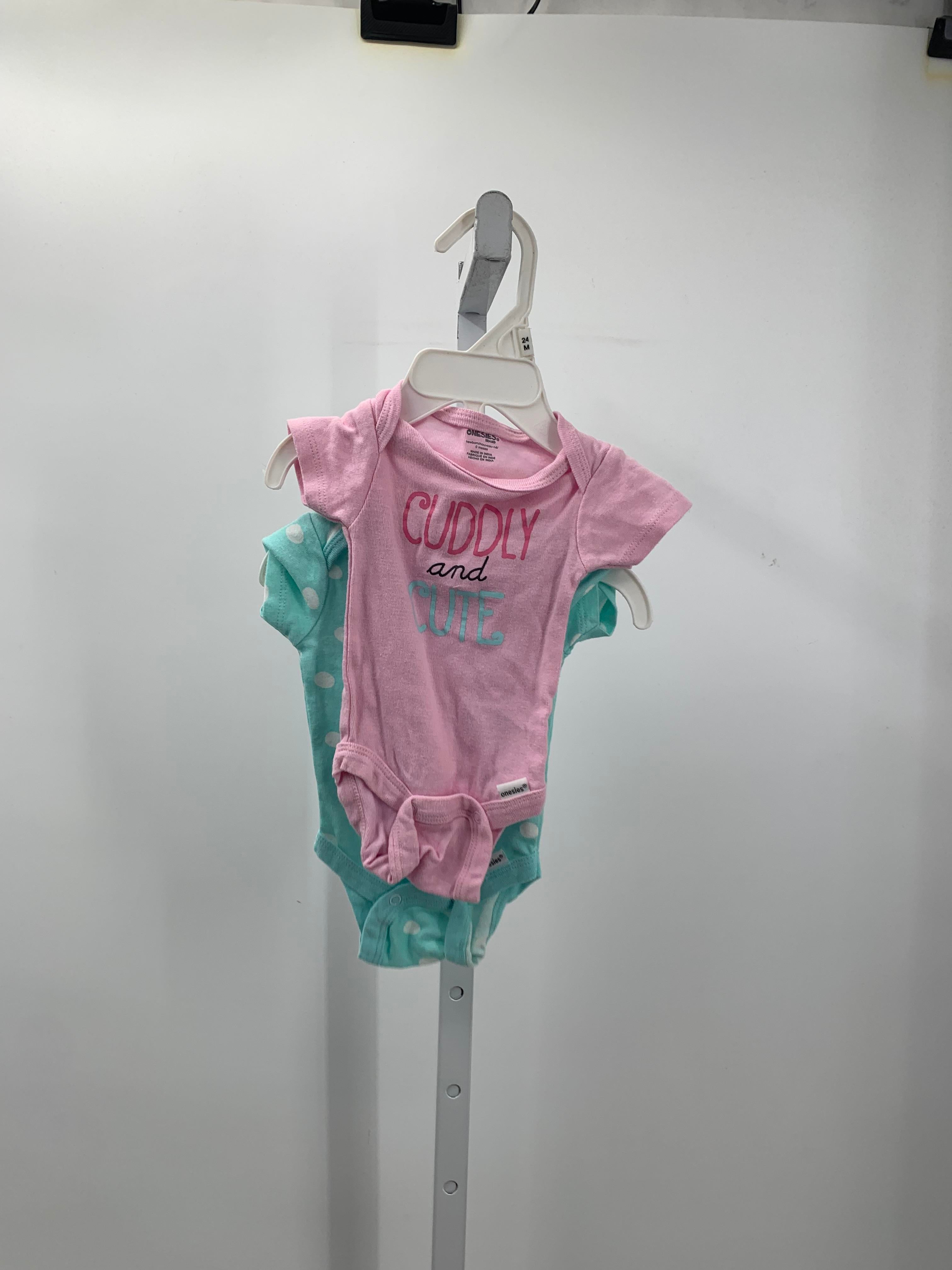 Onesie Brand Size Newborn Girls 2 Pieces