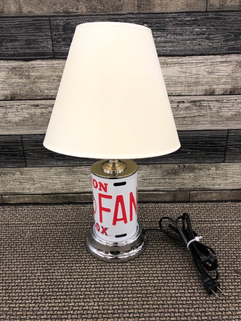 BOSTON RED SOCKS LICENCE PLATE LAMP.