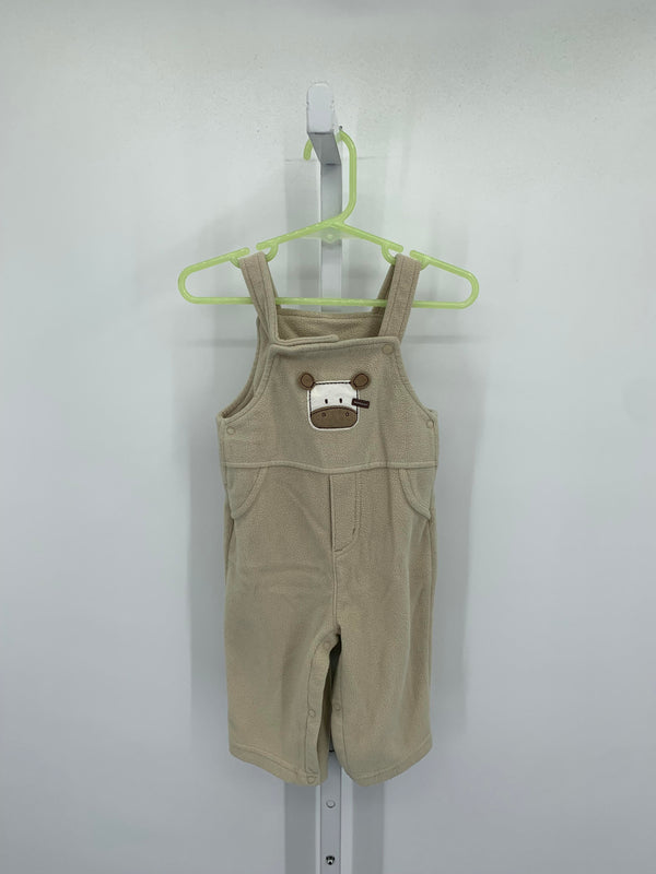 FLEECE COW OVERALLS