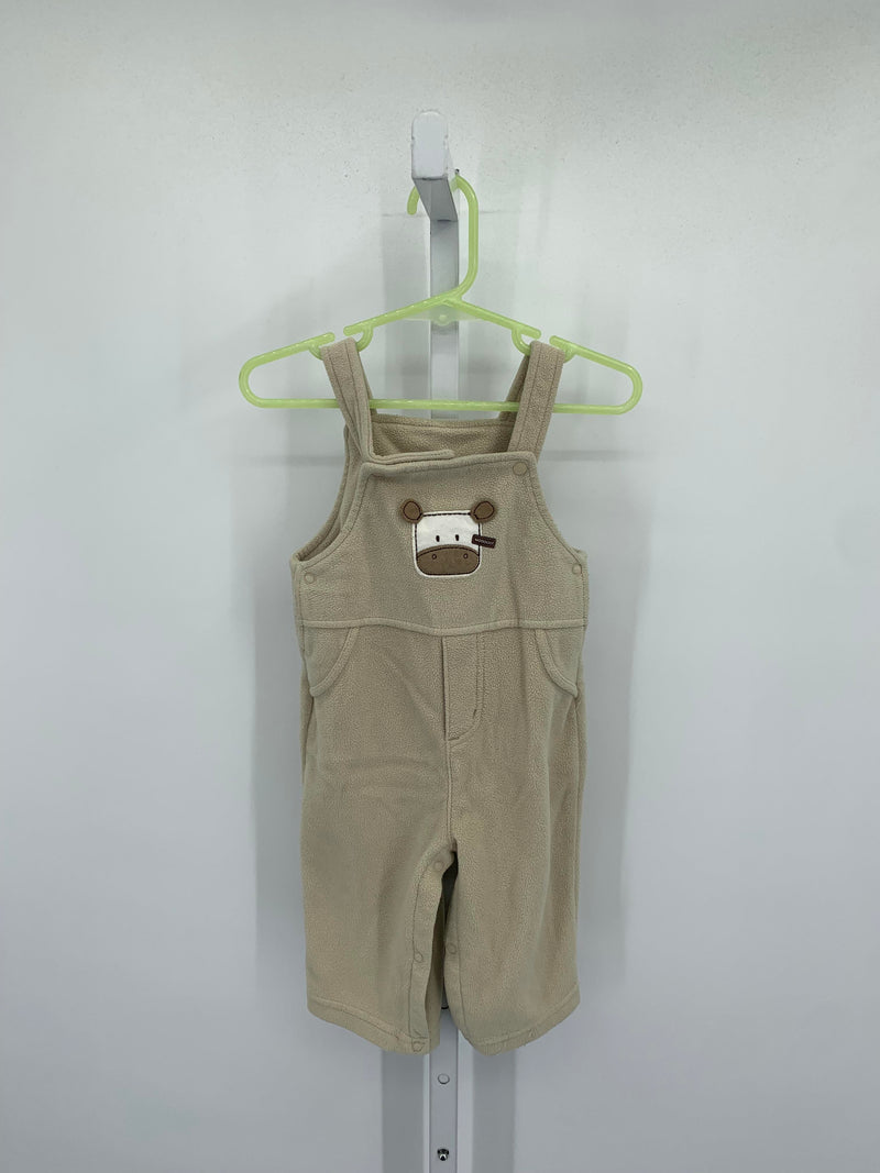 FLEECE COW OVERALLS