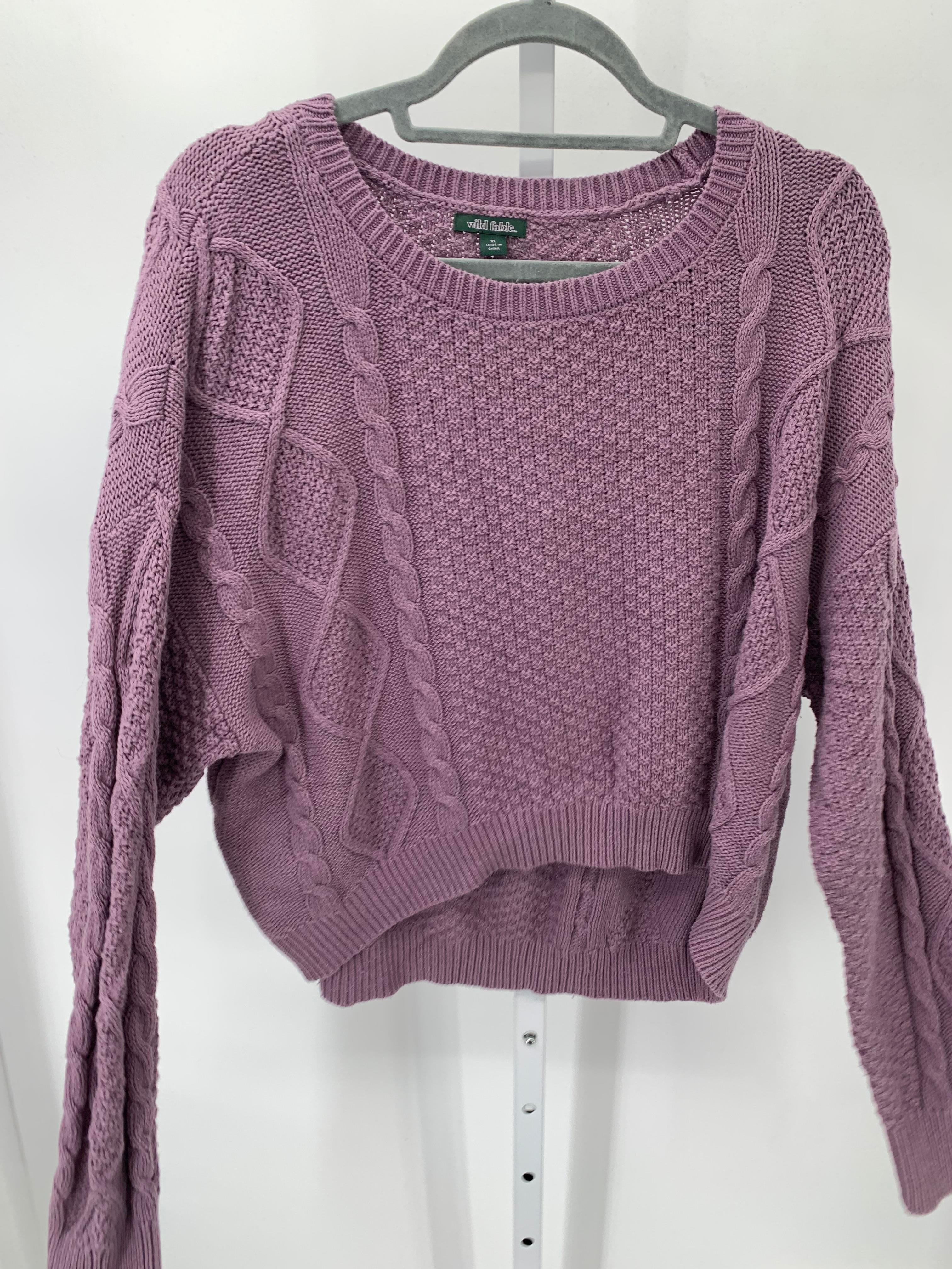 Wild Fable Size Extra Large Juniors Long Sleeve Sweater