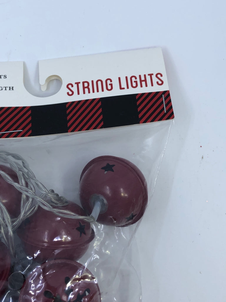 NIP RED LIGHTED JINGLE BELLS.