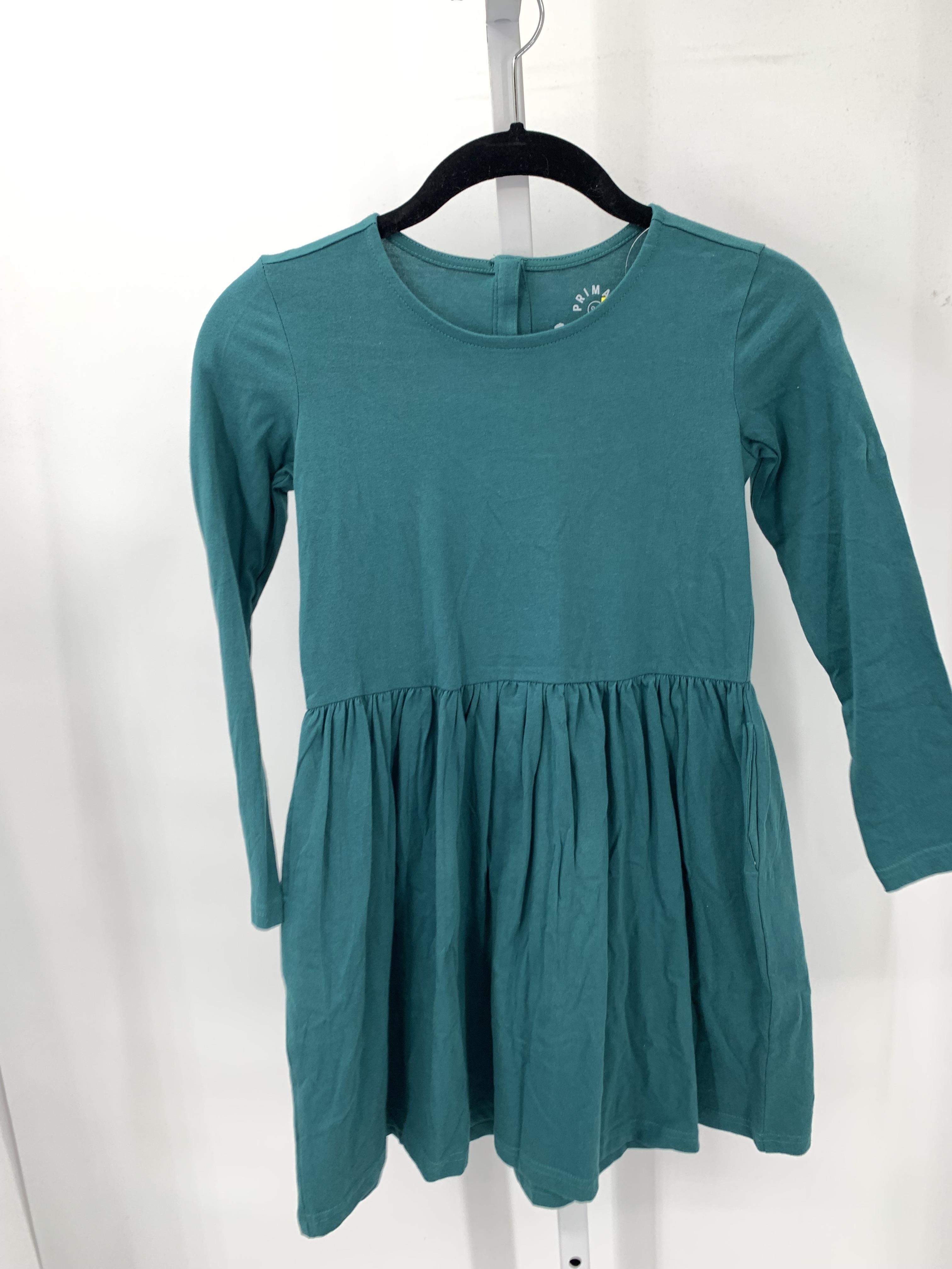 primary Size 8-9 Girls Long Sleeve Dress