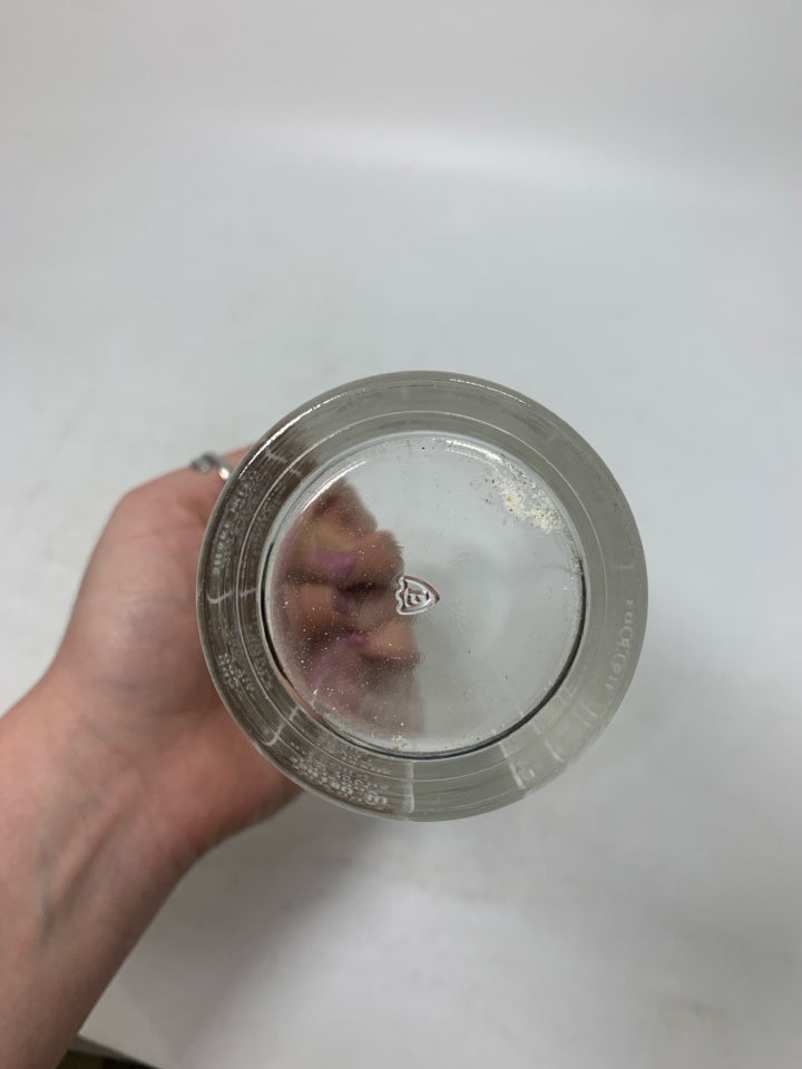 DRINK RECIPE GLASS CUP.