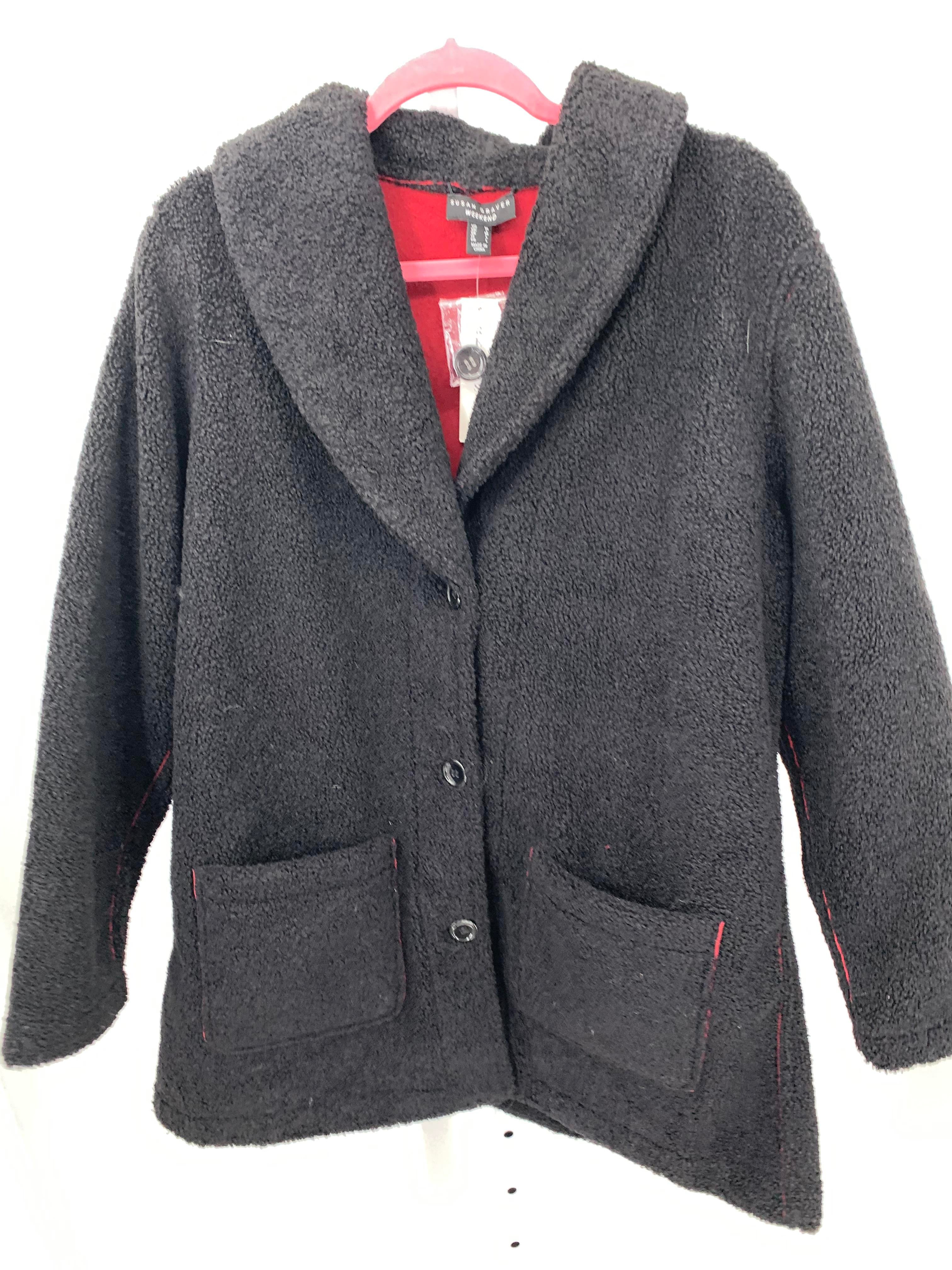 Susan Graver Size Medium Misses Fleece Jacket