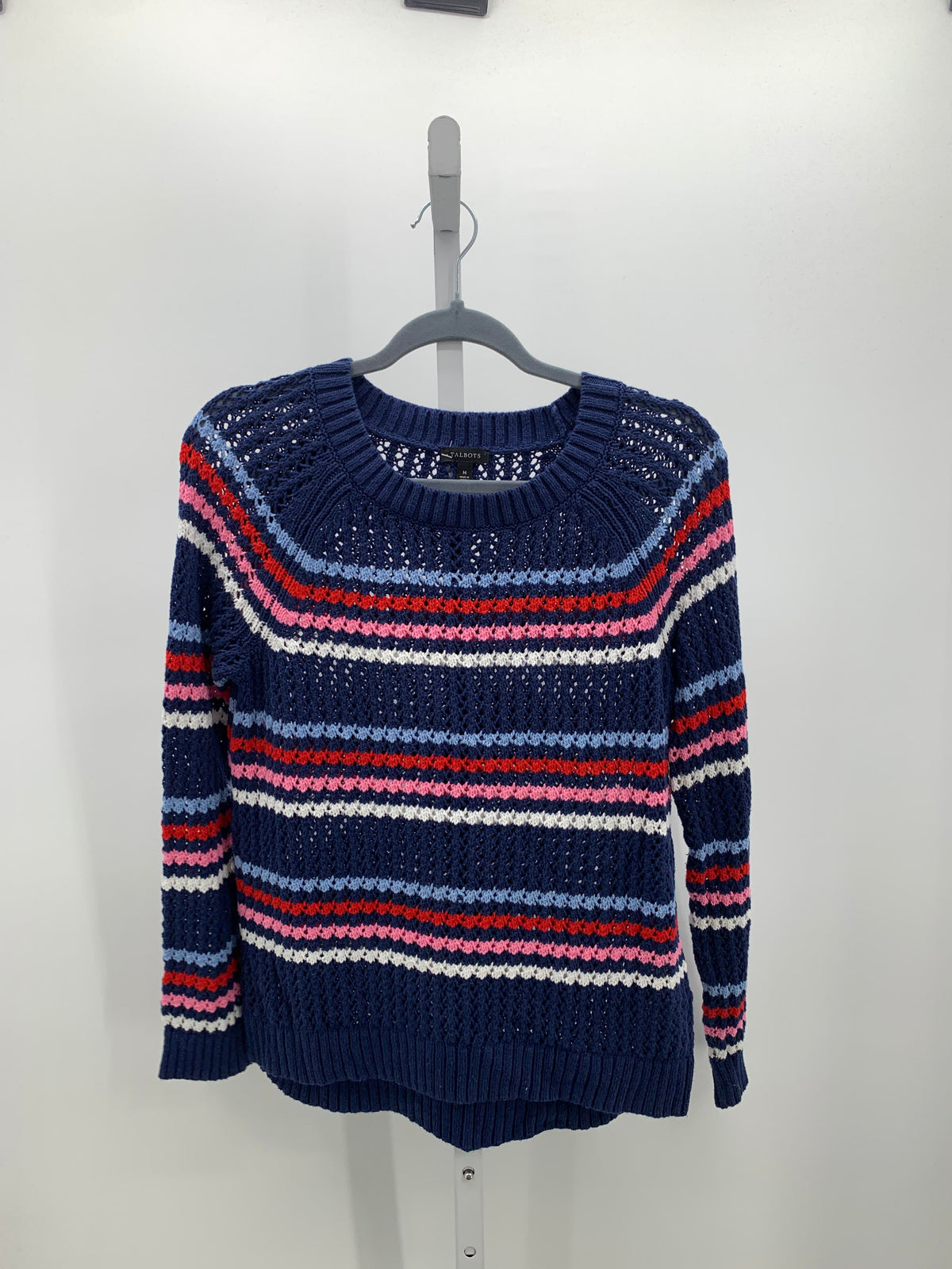 Talbots Size Medium Misses Long Slv Sweater