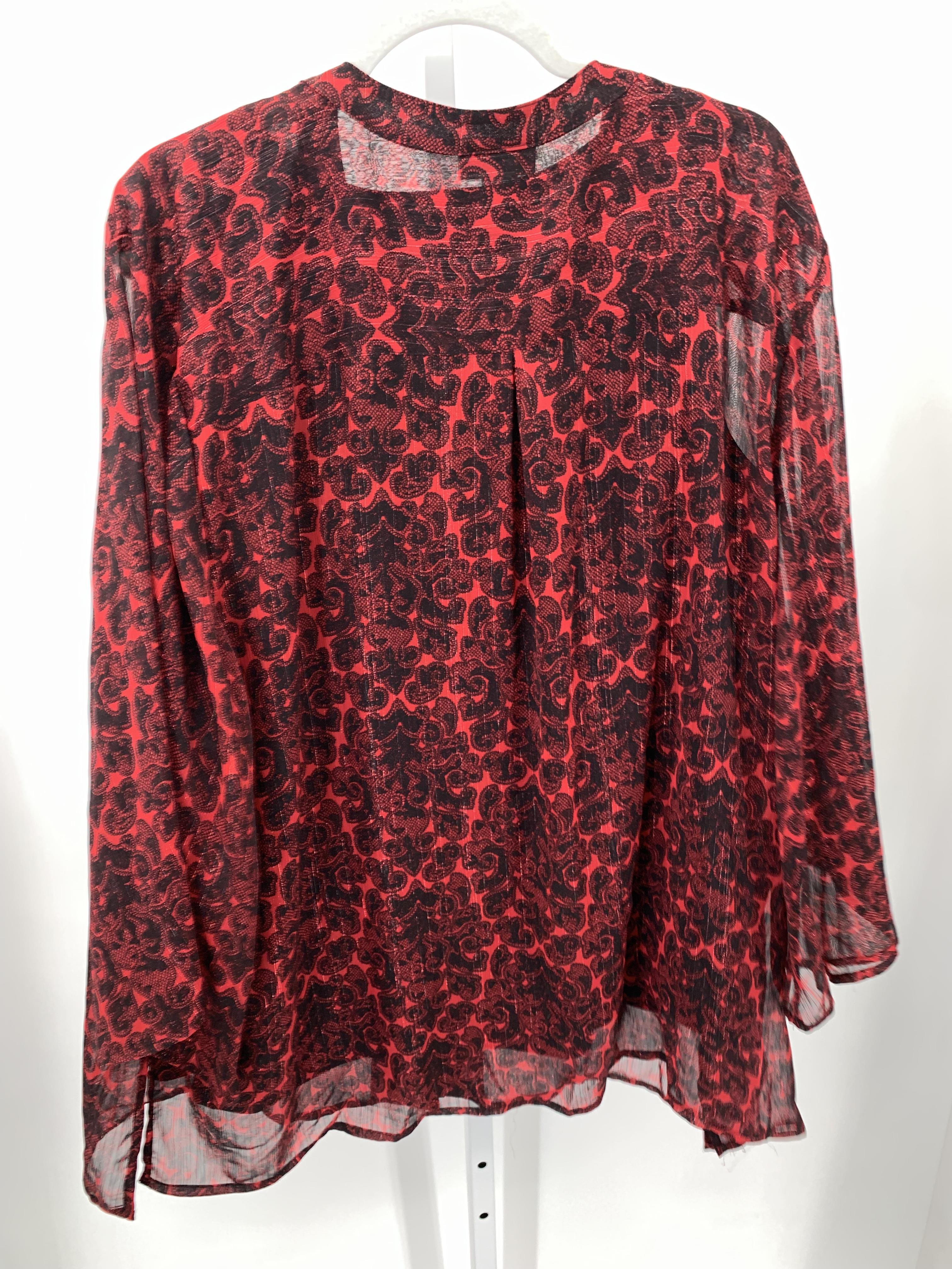 Catherine Size 3X Womens 3/4 Sleeve Shirt