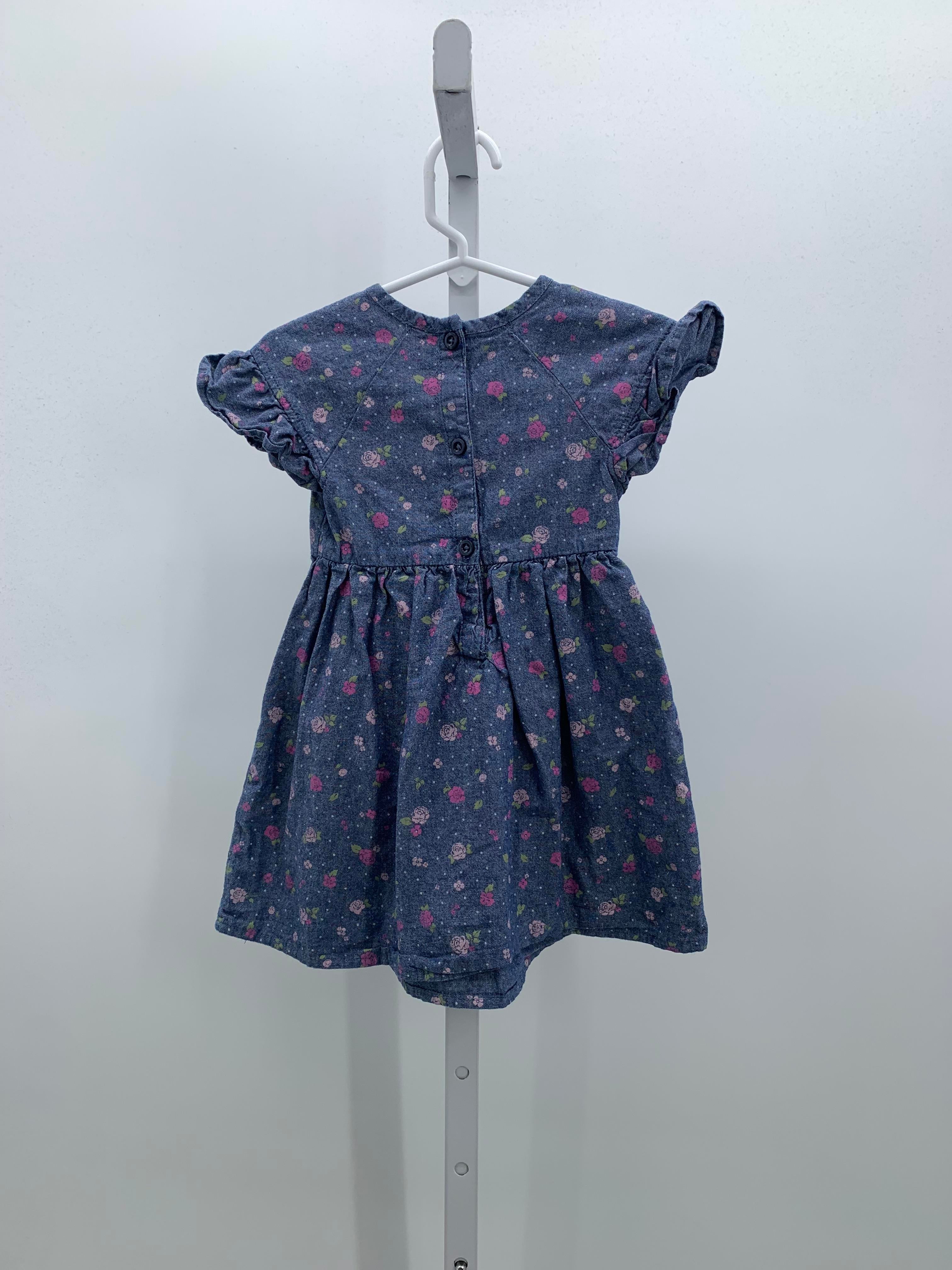 Nannette Size 2T Girls Short Sleeve Dress