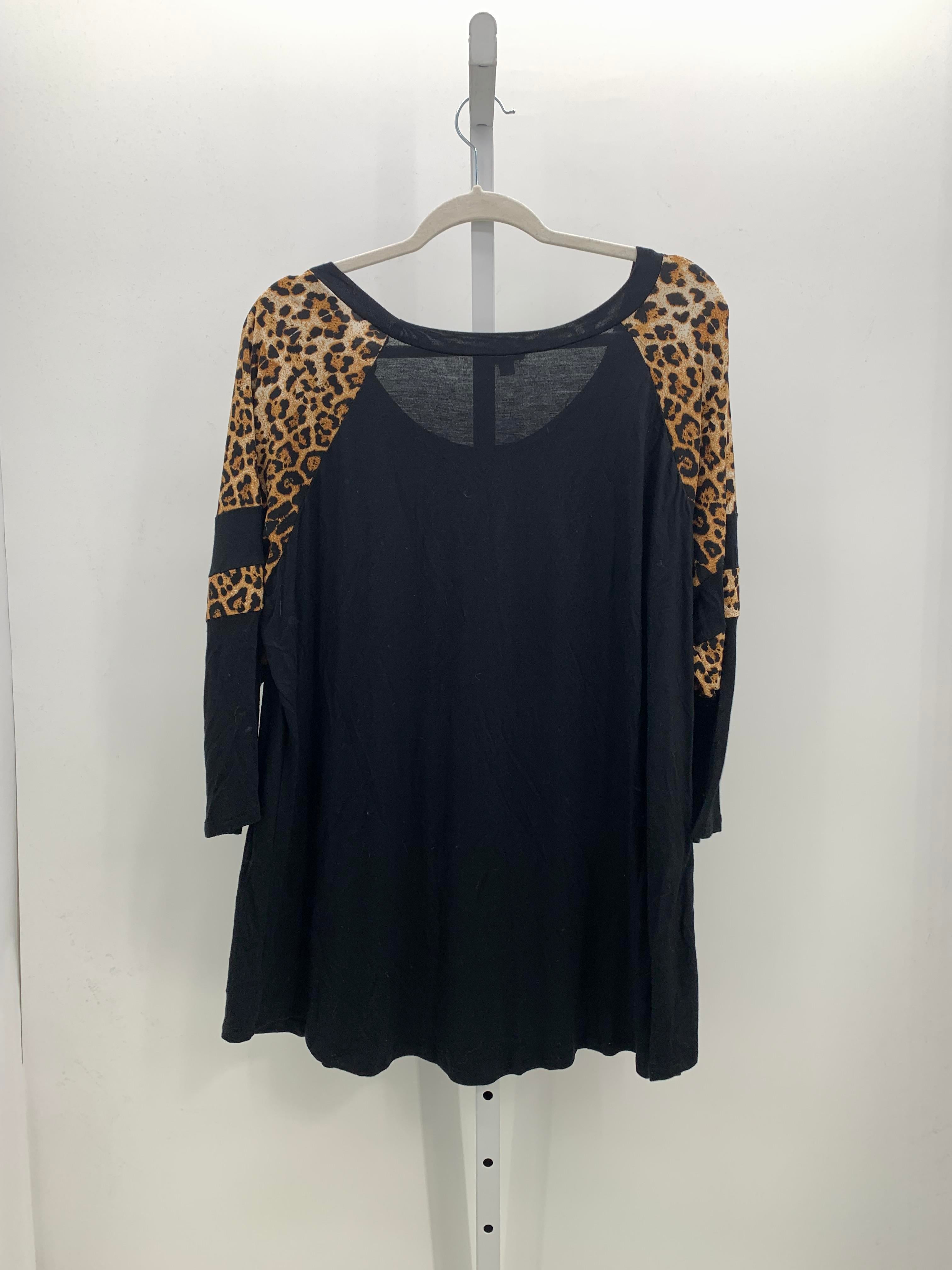 Avenue Size 18/20 W Womens 3/4 Sleeve Shirt