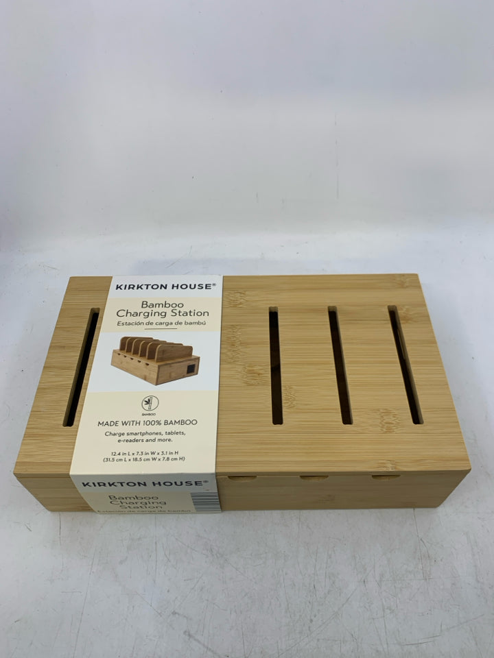 NEW BAMBOO CHARGING STATION.