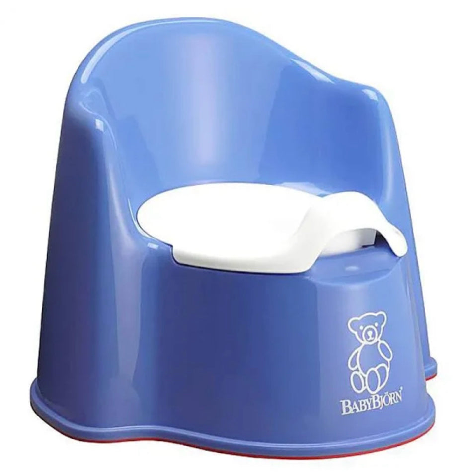 Baby Bjorn Blue Potty Seat