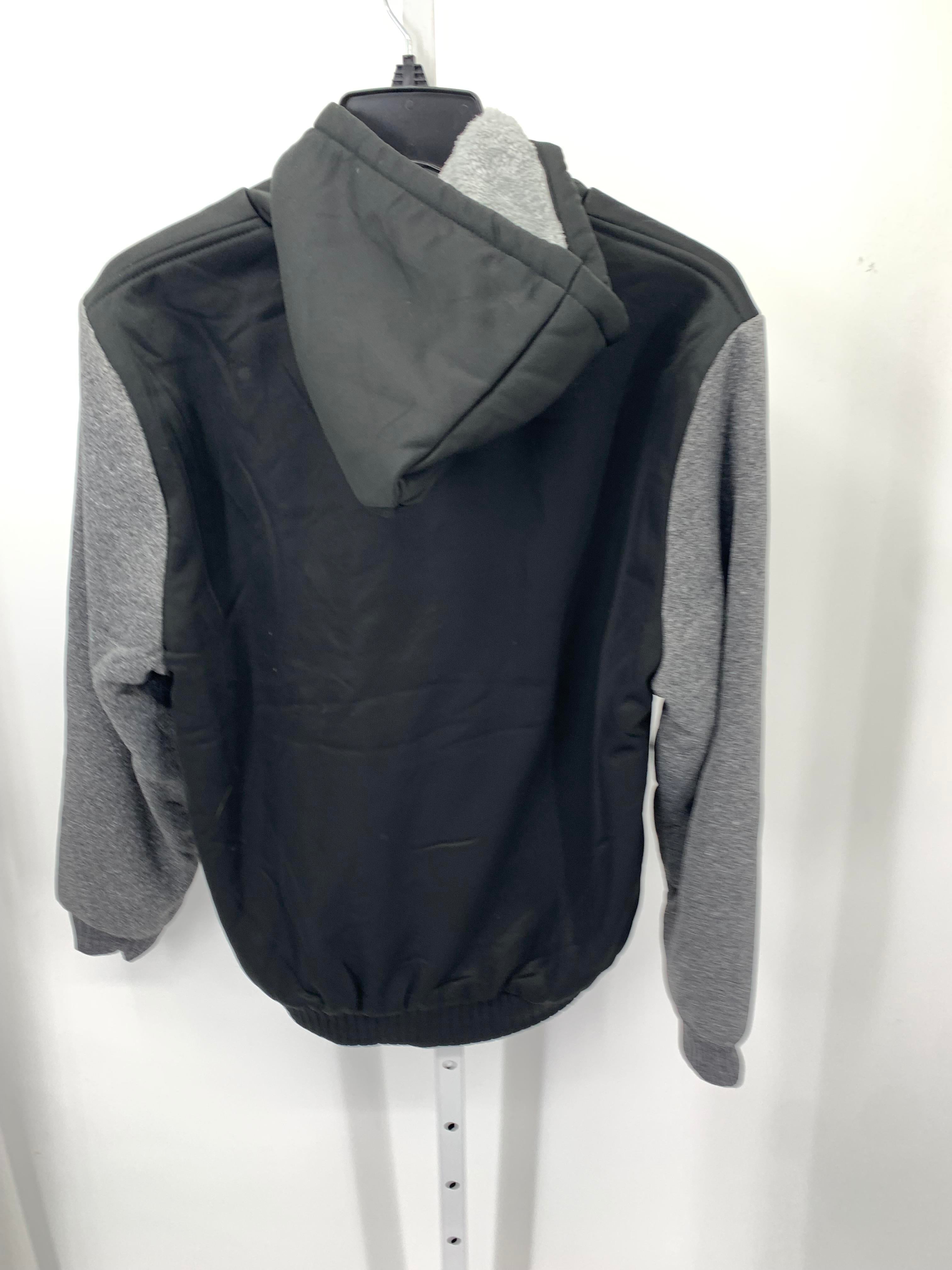 HOODED FLEECE LINED ZIP.